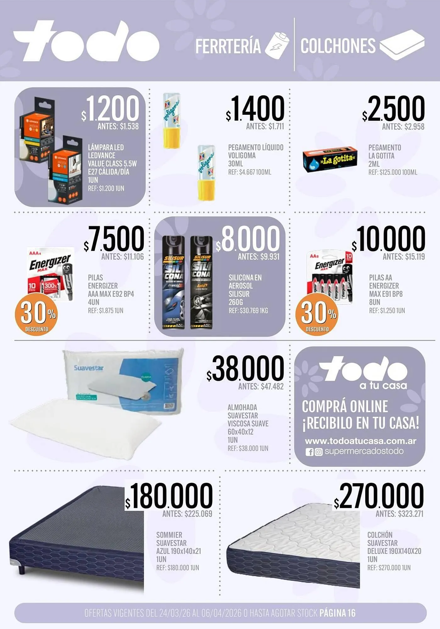 Ofertas de Catálogo Supermercados Todo 24 de marzo al 6 de abril 2026 - Página 17 del catálogo