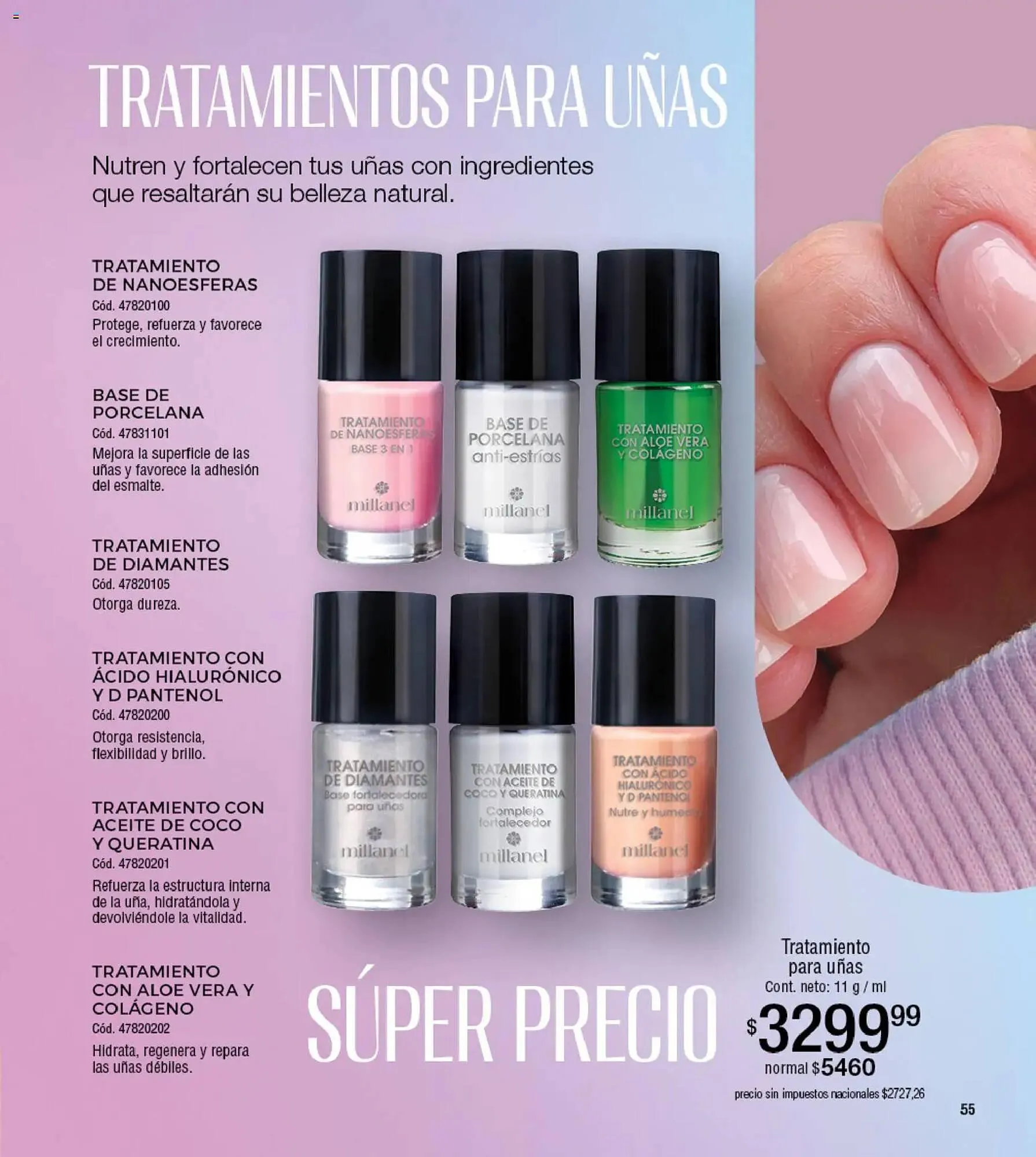 Ofertas de Catálogo Millanel Cosmética 27 de abril al 25 de mayo 2026 - Página 55 del catálogo