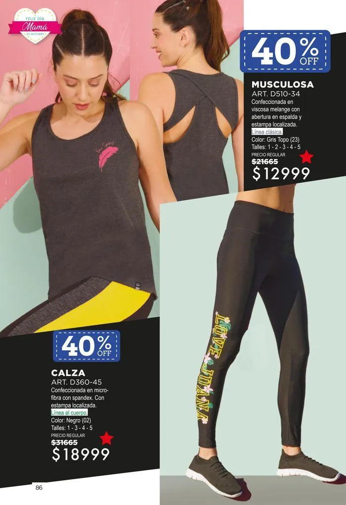 Ofertas de Juana Bonita Catálogo Empresaria 2409 23 de agosto al 6 de septiembre 2024 - Página 158 del catálogo