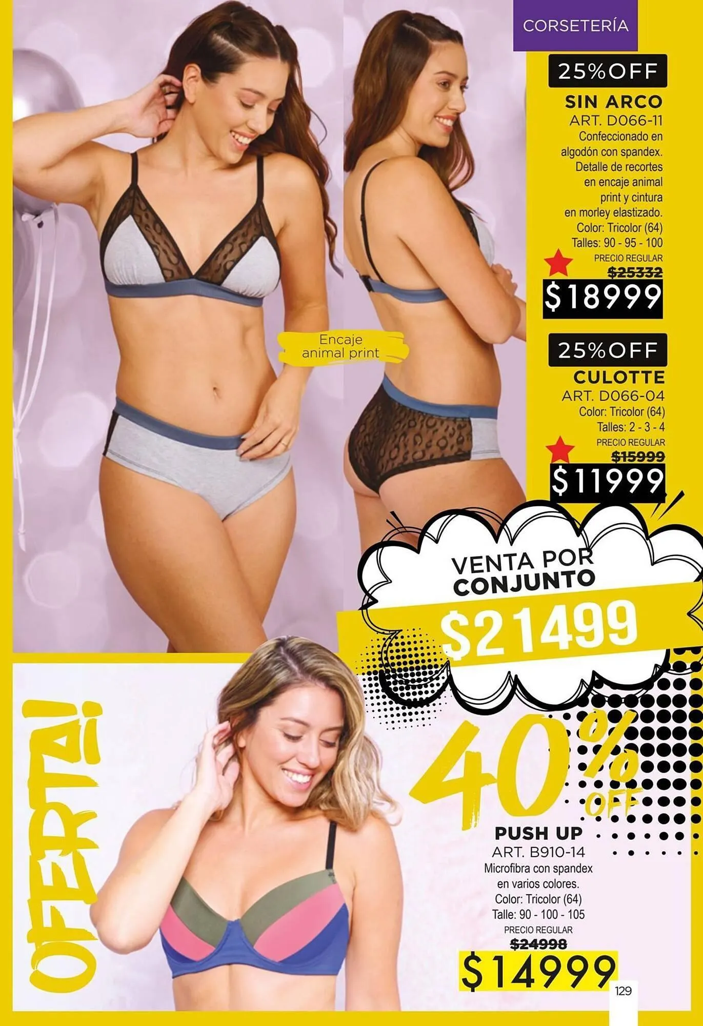 Ofertas de Catálogo Juana Bonita 25 de marzo al 31 de marzo 2025 - Página 129 del catálogo