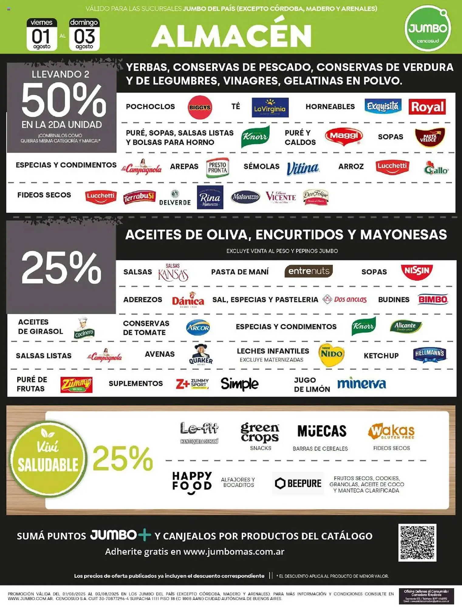 Ofertas de Catálogo Jumbo 1 de agosto al 4 de agosto 2025 - Página 3 del catálogo