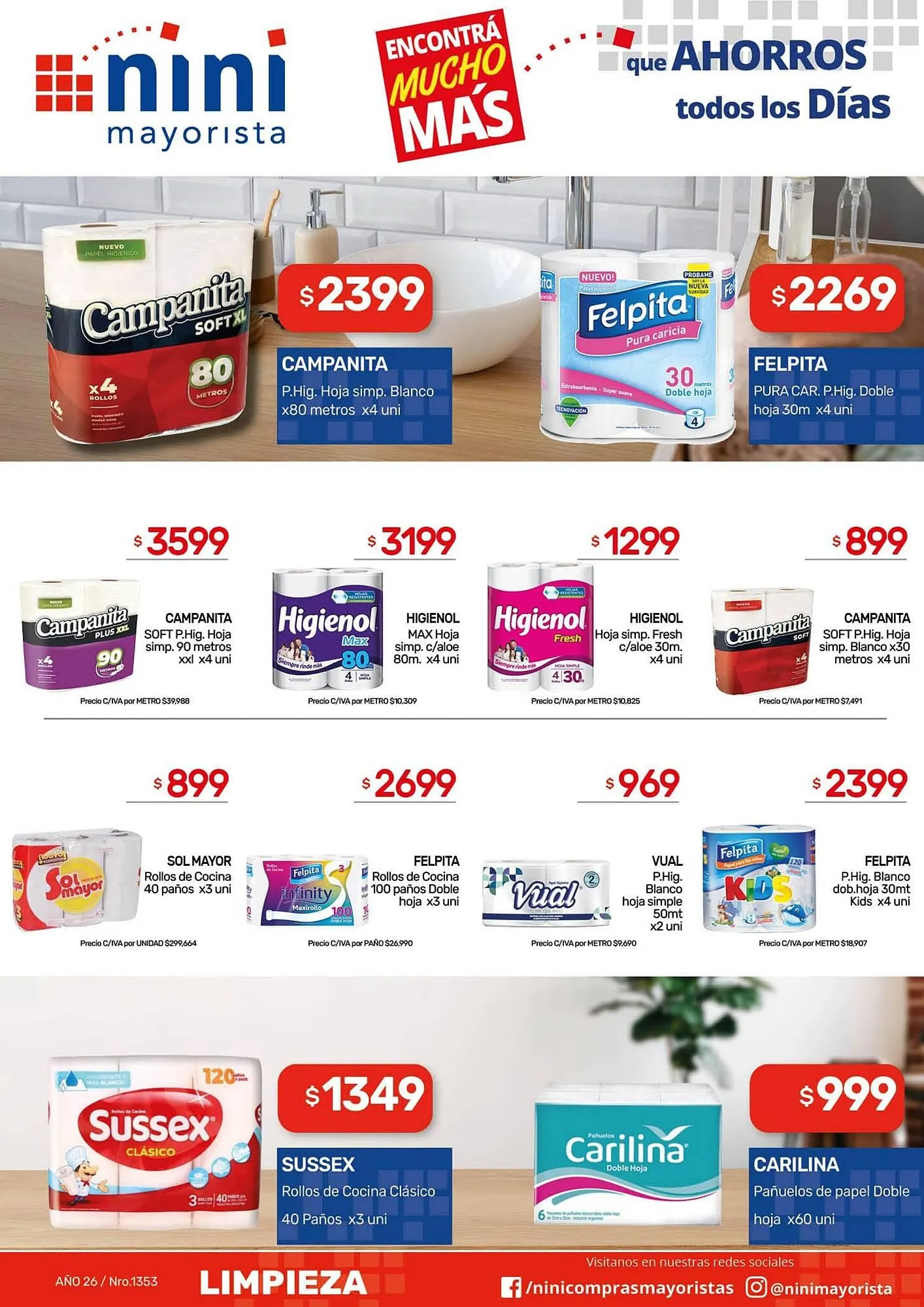 Ofertas de Catálogo Nini Mayorista 30 de marzo al 5 de abril 2026 - Página 7 del catálogo