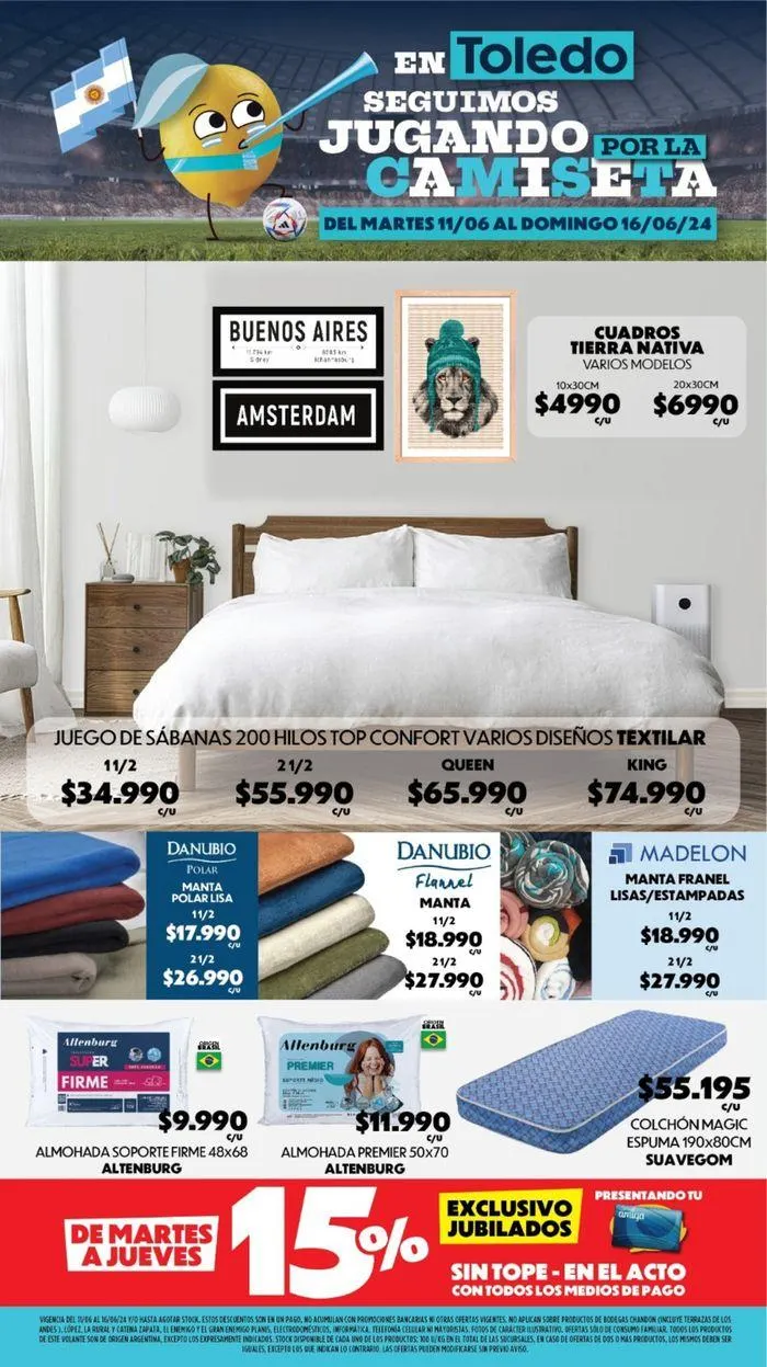 Ofertas de Catálogo Supermercados Toledo 11 de junio al 16 de junio 2024 - Página 11 del catálogo