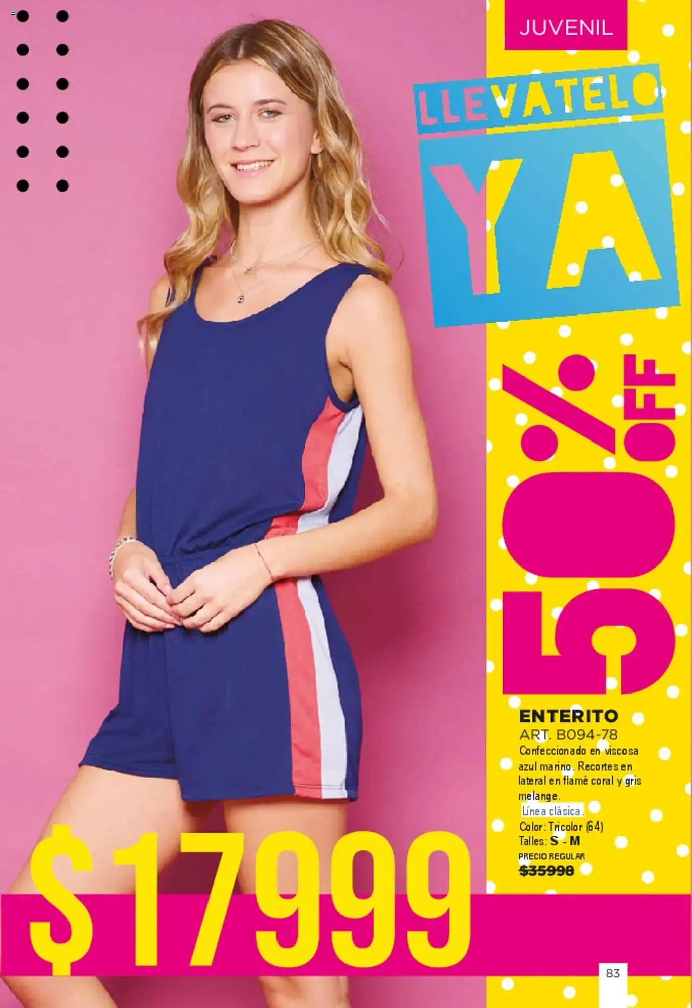 Ofertas de Catálogo Juana Bonita 7 de marzo al 3 de abril 2025 - Página 83 del catálogo