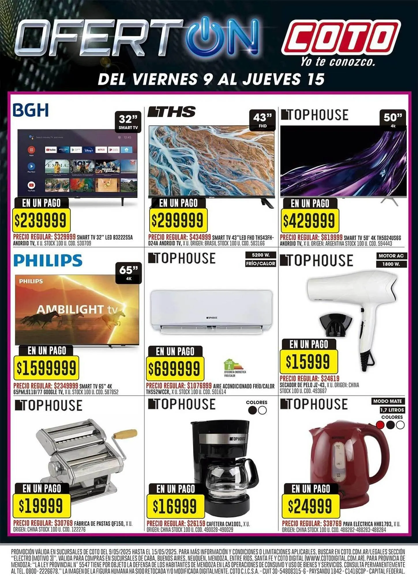 Ofertas de Catálogo Coto 9 de mayo al 15 de mayo 2025 - Página 3 del catálogo