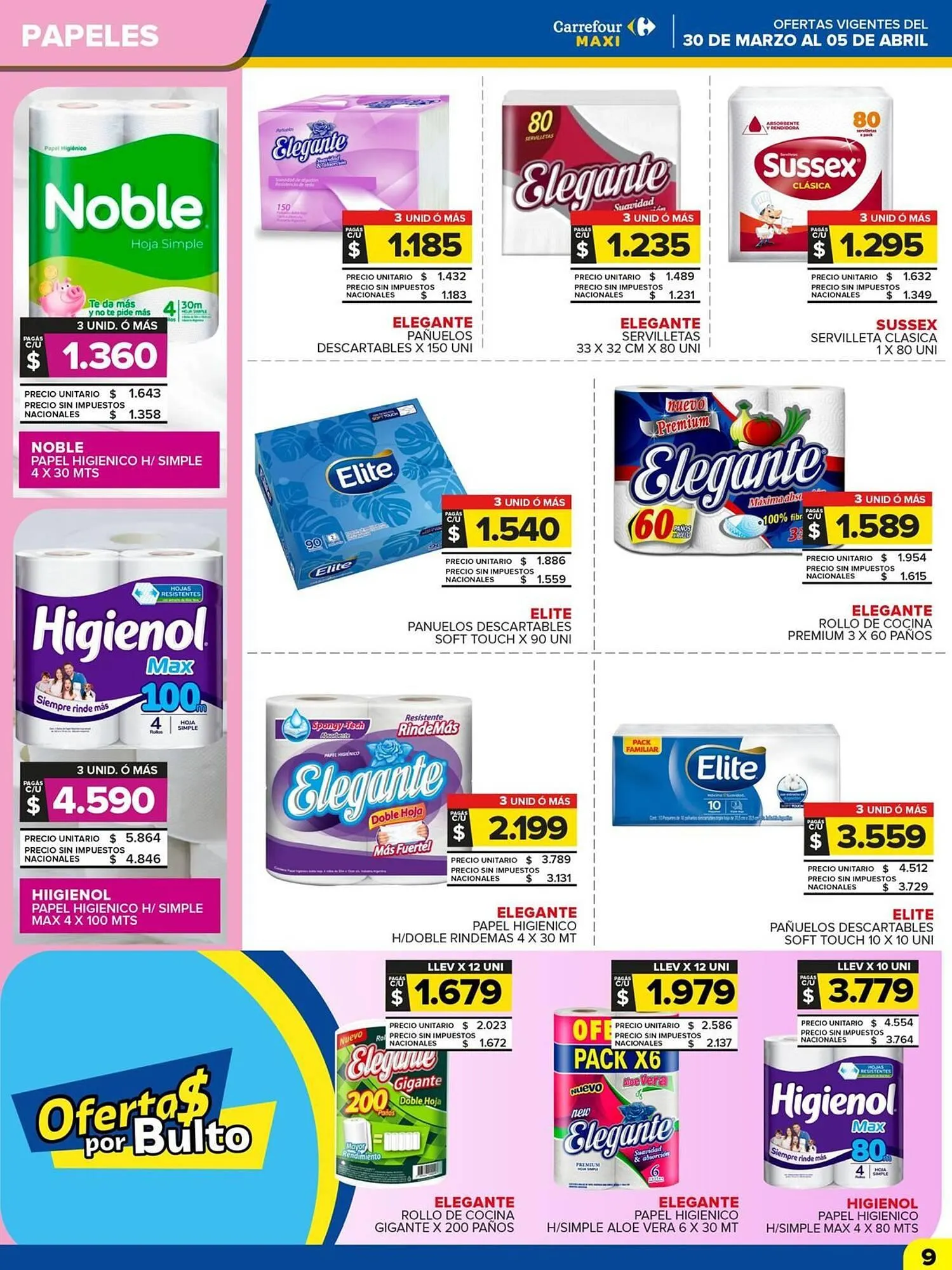 Ofertas de Folleto Carrefour Maxi 30 de marzo al 6 de abril 2026 - Página 11 del catálogo