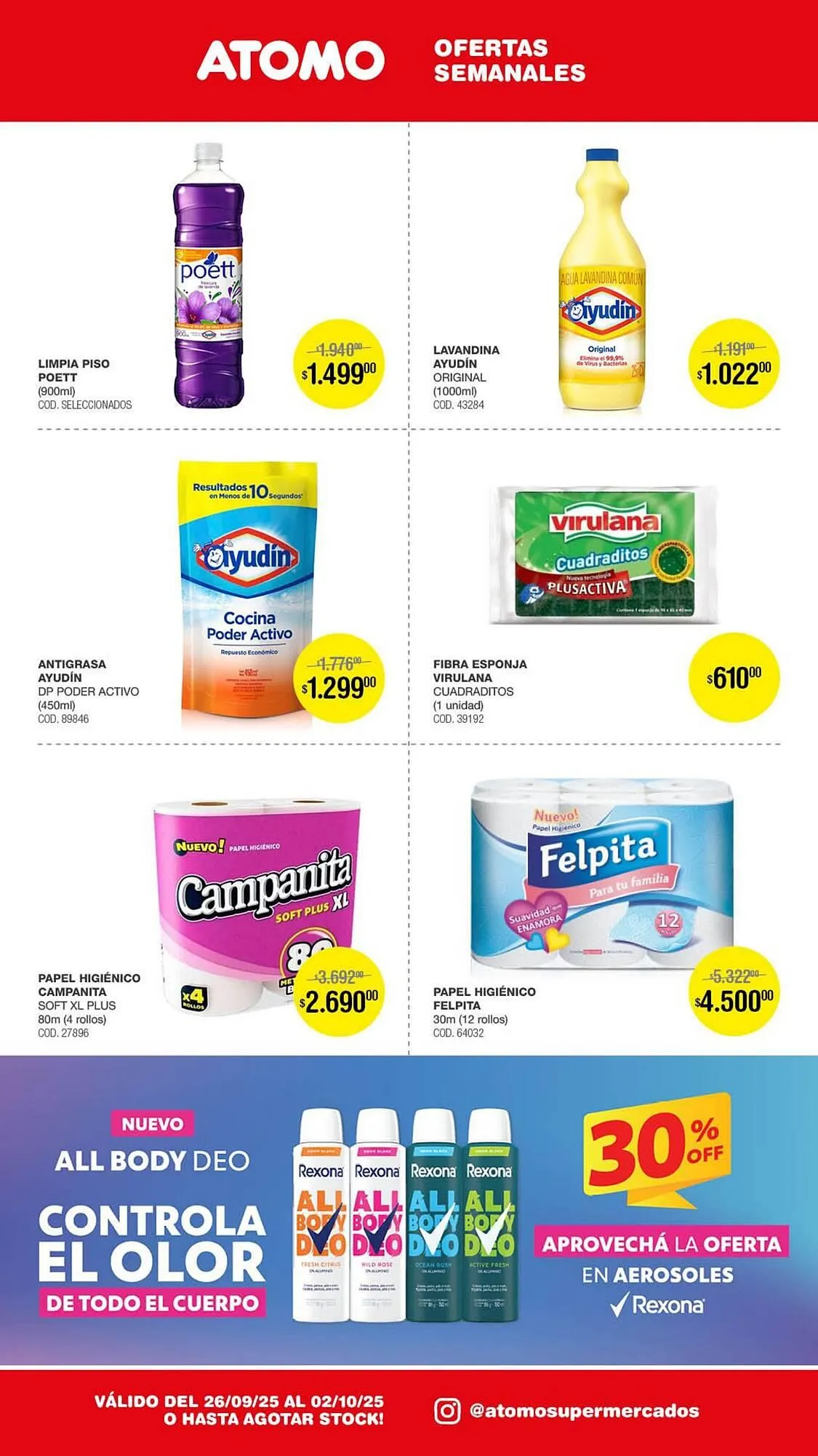 Ofertas de Catálogo Atomo Conviene 26 de septiembre al 4 de octubre 2025 - Página 9 del catálogo