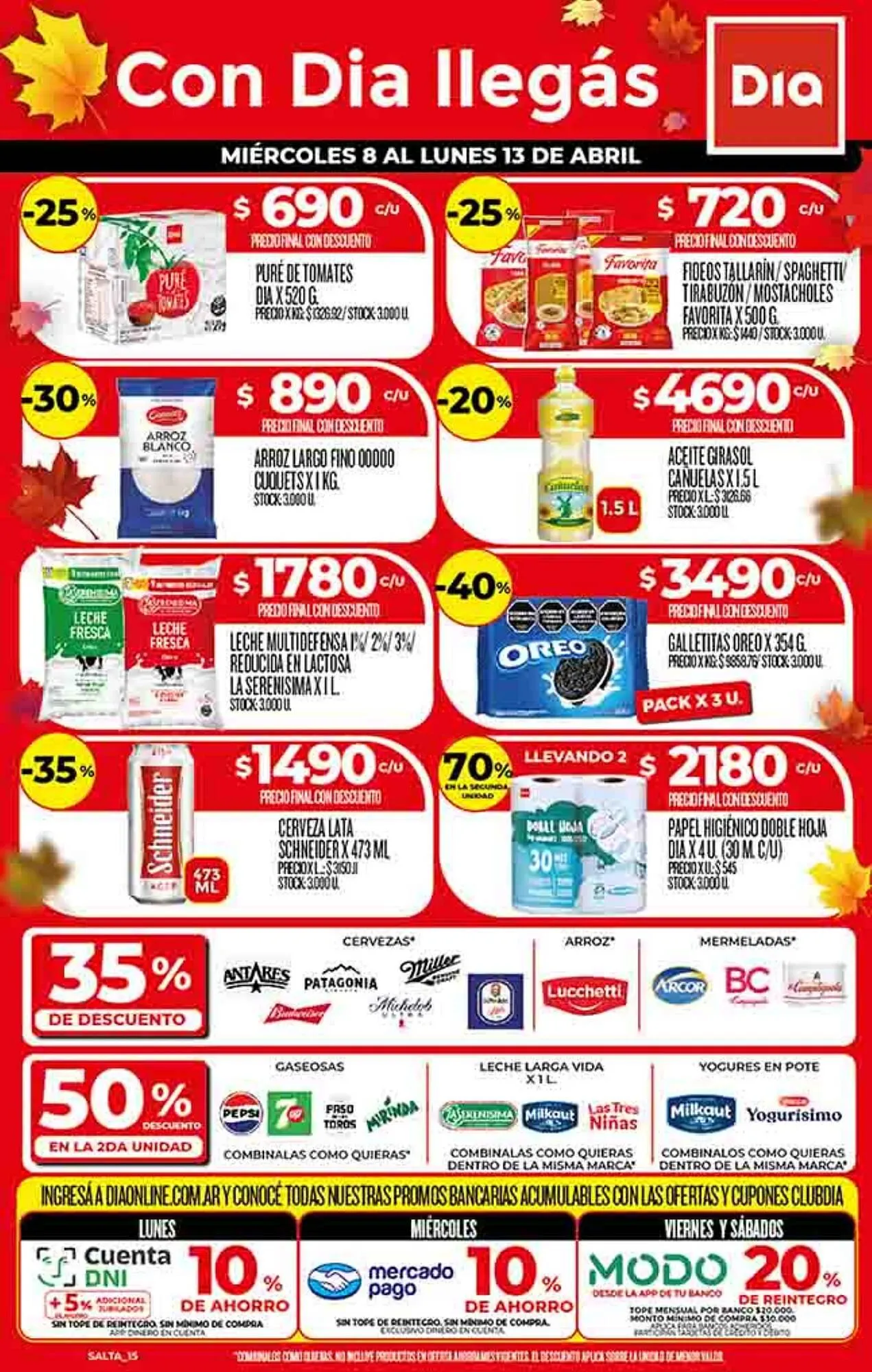 Ofertas de Folleto Supermercados DIA 7 de abril al 13 de abril 2026 - Página 1 del catálogo