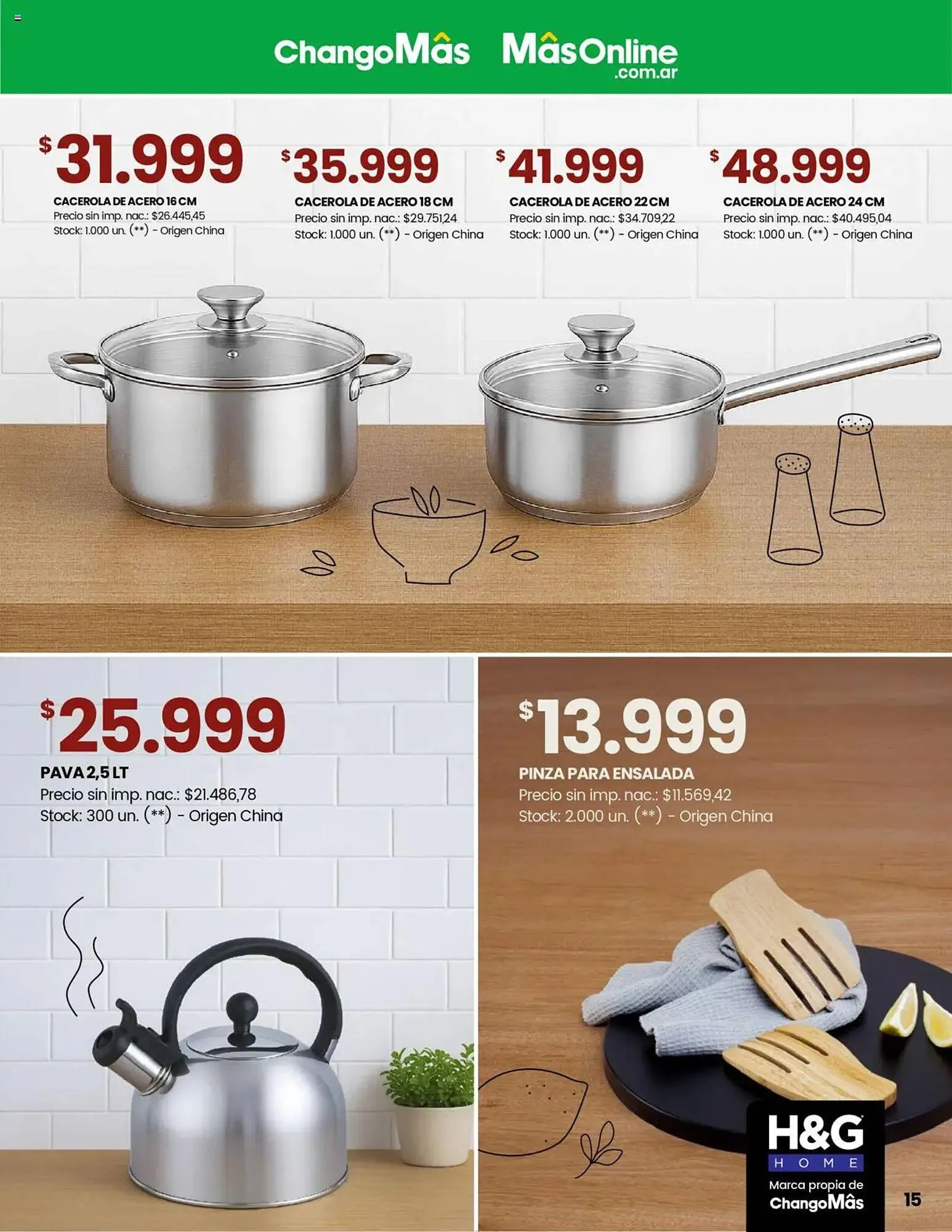 Ofertas de Catálogo Changomas 22 de mayo al 4 de junio 2025 - Página 50 del catálogo