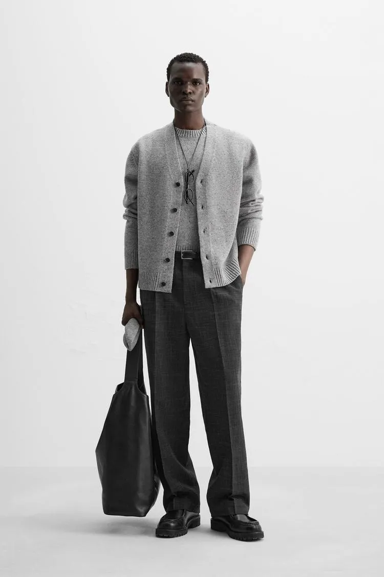 CÁRDIGAN LANA BOTONATO