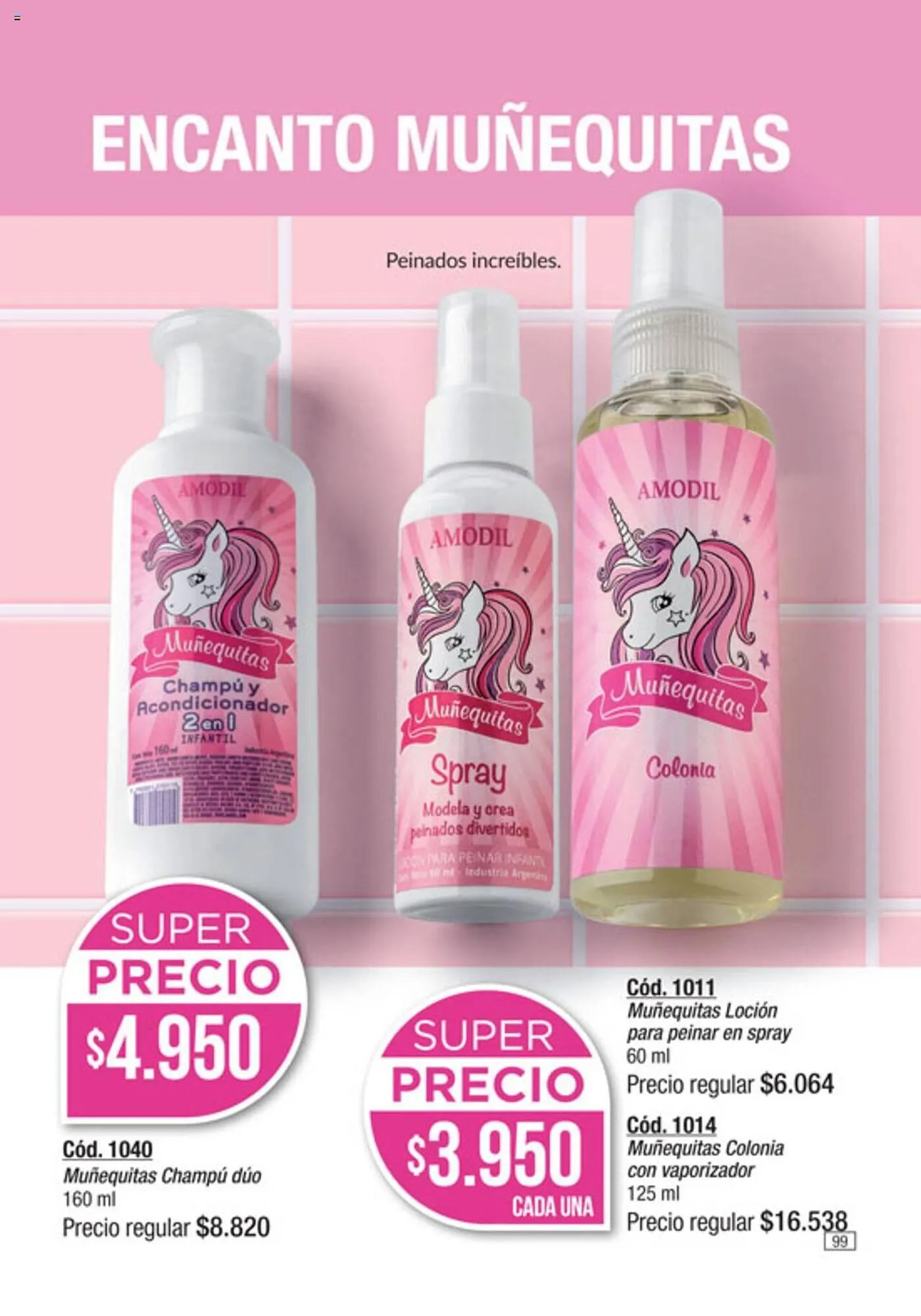 Ofertas de Catálogo Amodil 2 de octubre al 15 de octubre 2024 - Página 99 del catálogo