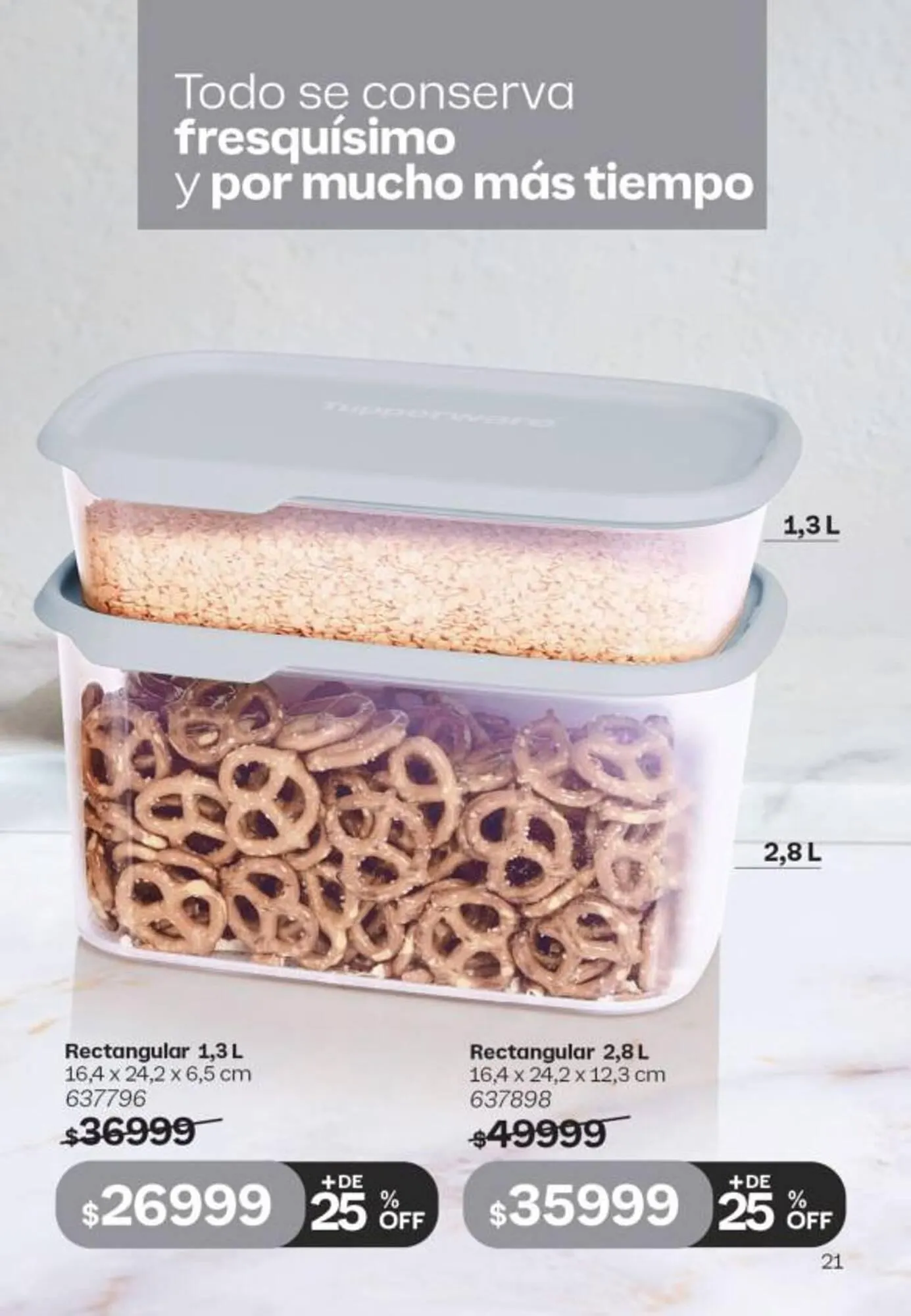 Ofertas de Catálogo Tupperware 4 de abril al 30 de abril 2025 - Página 22 del catálogo