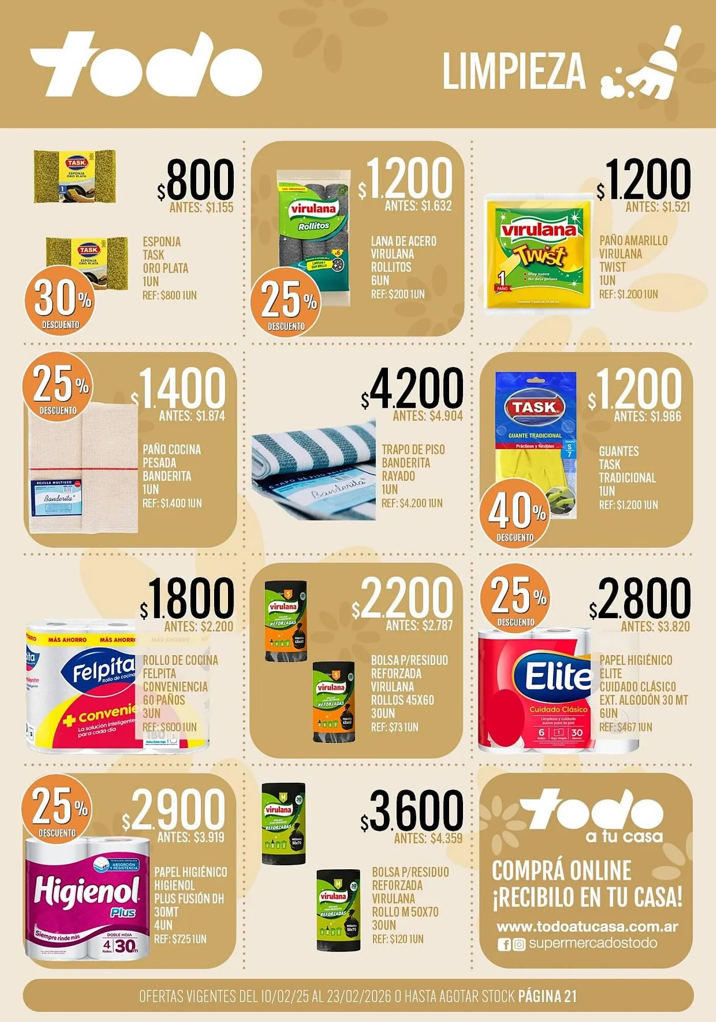 Ofertas de Catálogo Supermercados Todo 10 de febrero al 23 de febrero 2026 - Página 6 del catálogo