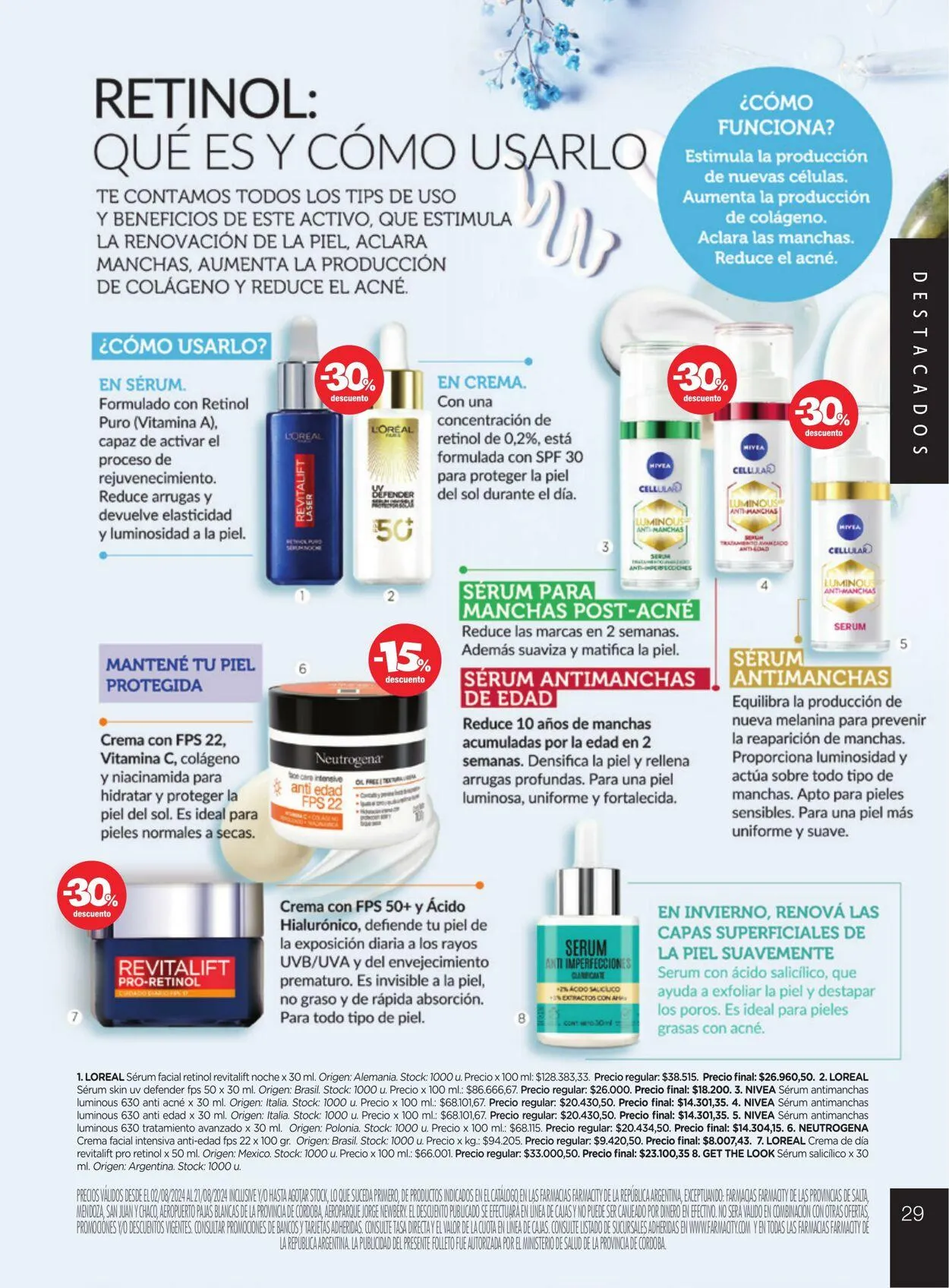 Ofertas de Farmacity 1 de agosto al 31 de agosto 2024 - Página 29 del catálogo