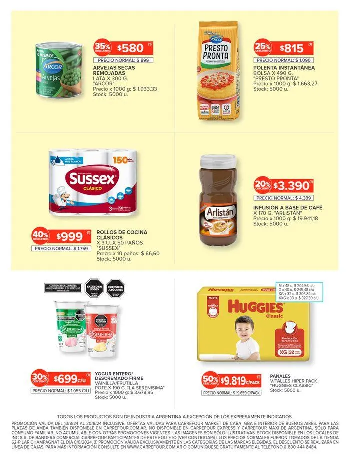 Ofertas de Catálogo Folleto Semanal Market 13 de agosto al 20 de agosto 2024 - Página 10 del catálogo