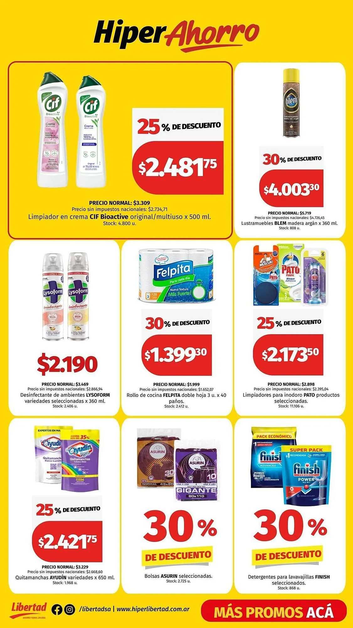 Ofertas de Catálogo Hipermercado Libertad 23 de agosto al 3 de septiembre 2025 - Página 8 del catálogo