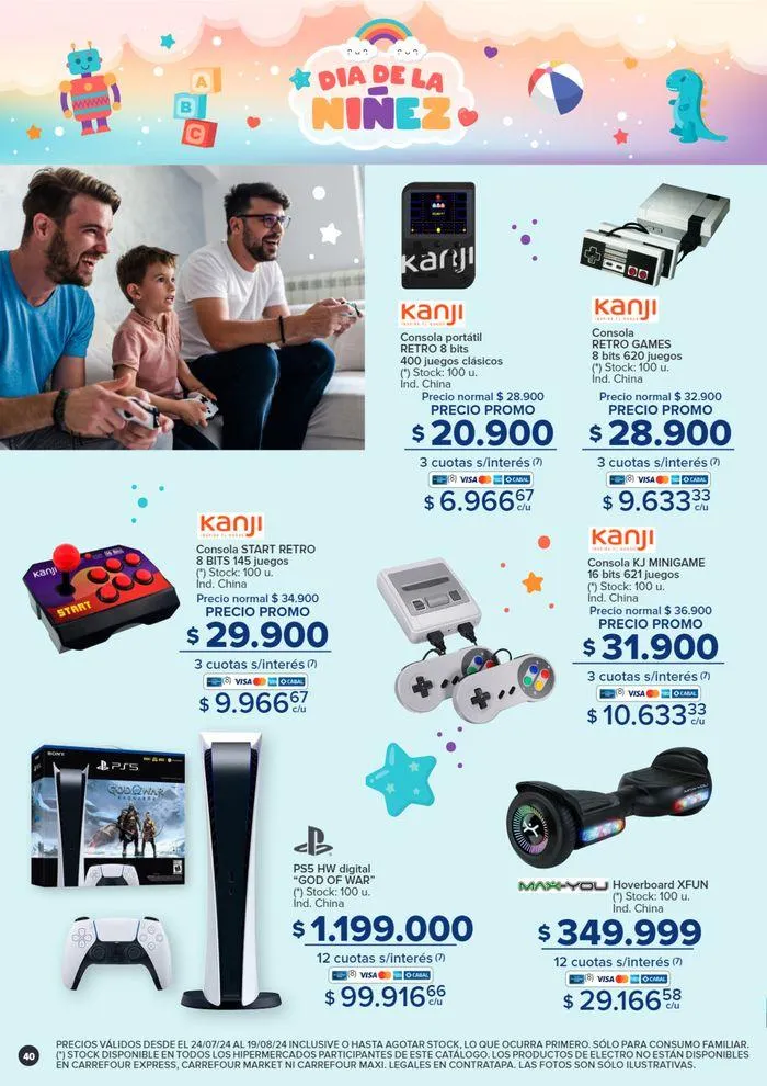 Ofertas de Catálogo Día de la Niñez Hiper 26 de julio al 19 de agosto 2024 - Página 33 del catálogo