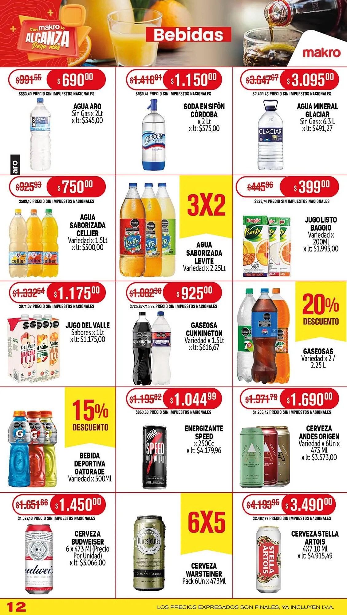 Ofertas de Catálogo Makro 5 de junio al 12 de junio 2025 - Página 12 del catálogo