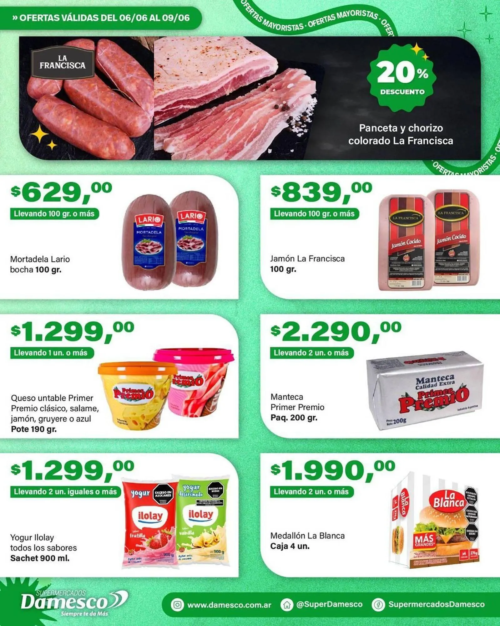 Ofertas de Catálogo Supermercados Damesco 6 de junio al 9 de junio 2025 - Página 2 del catálogo