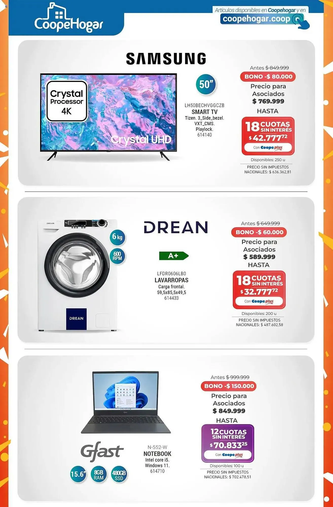 Ofertas de Catálogo Cooperativa Obrera 12 de junio al 16 de junio 2025 - Página 3 del catálogo