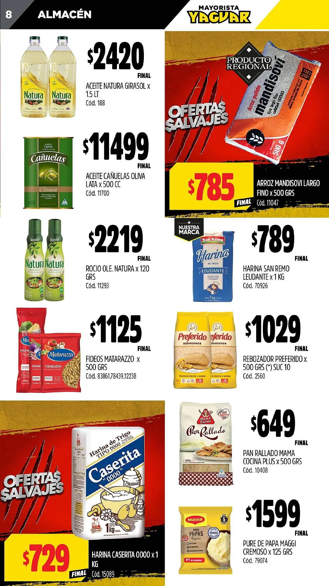 Ofertas de Catálogo Supermercados Yaguar 6 de enero al 12 de enero 2025 - Página 9 del catálogo
