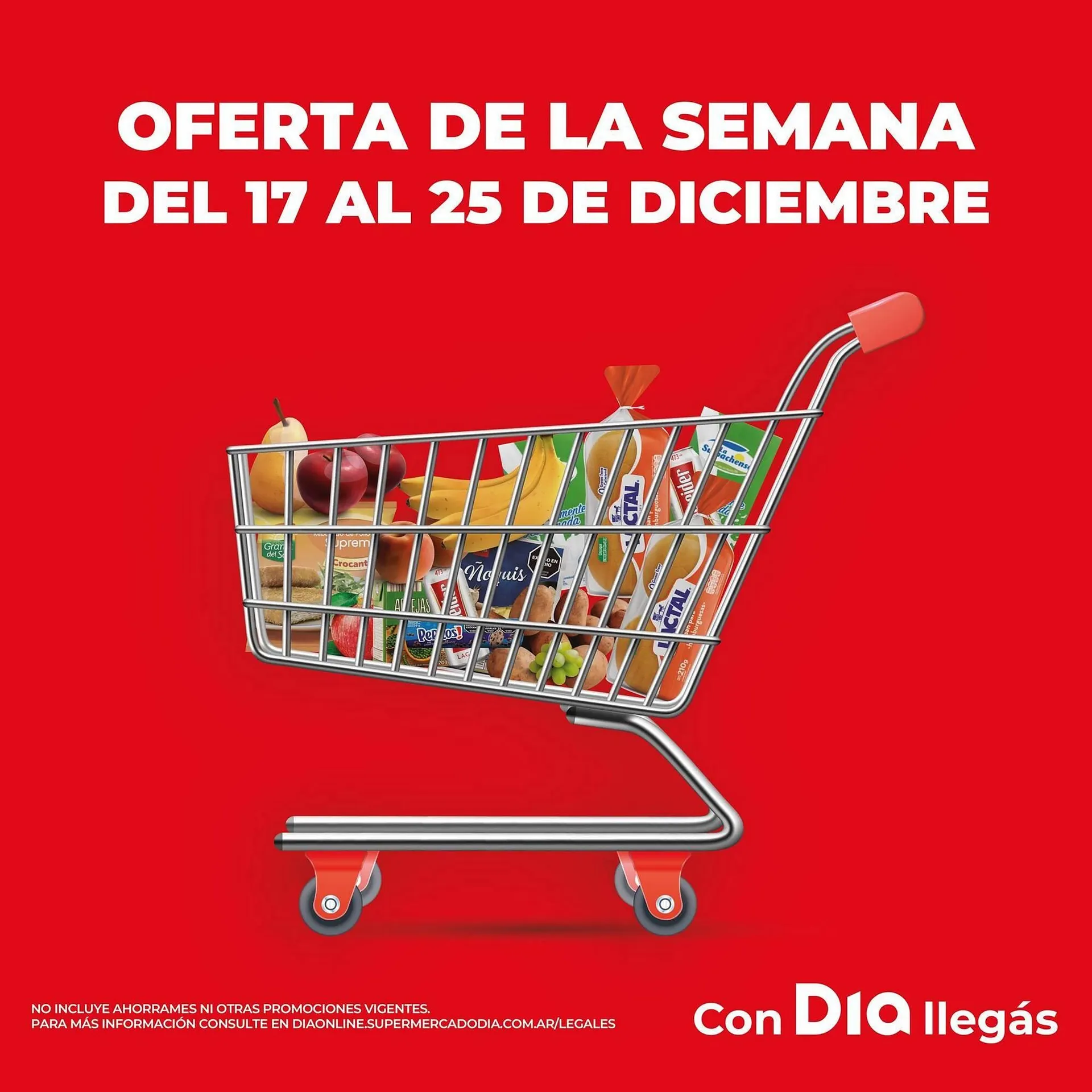Ofertas de Folleto Supermercados DIA 17 de diciembre al 25 de diciembre 2025 - Página 1 del catálogo