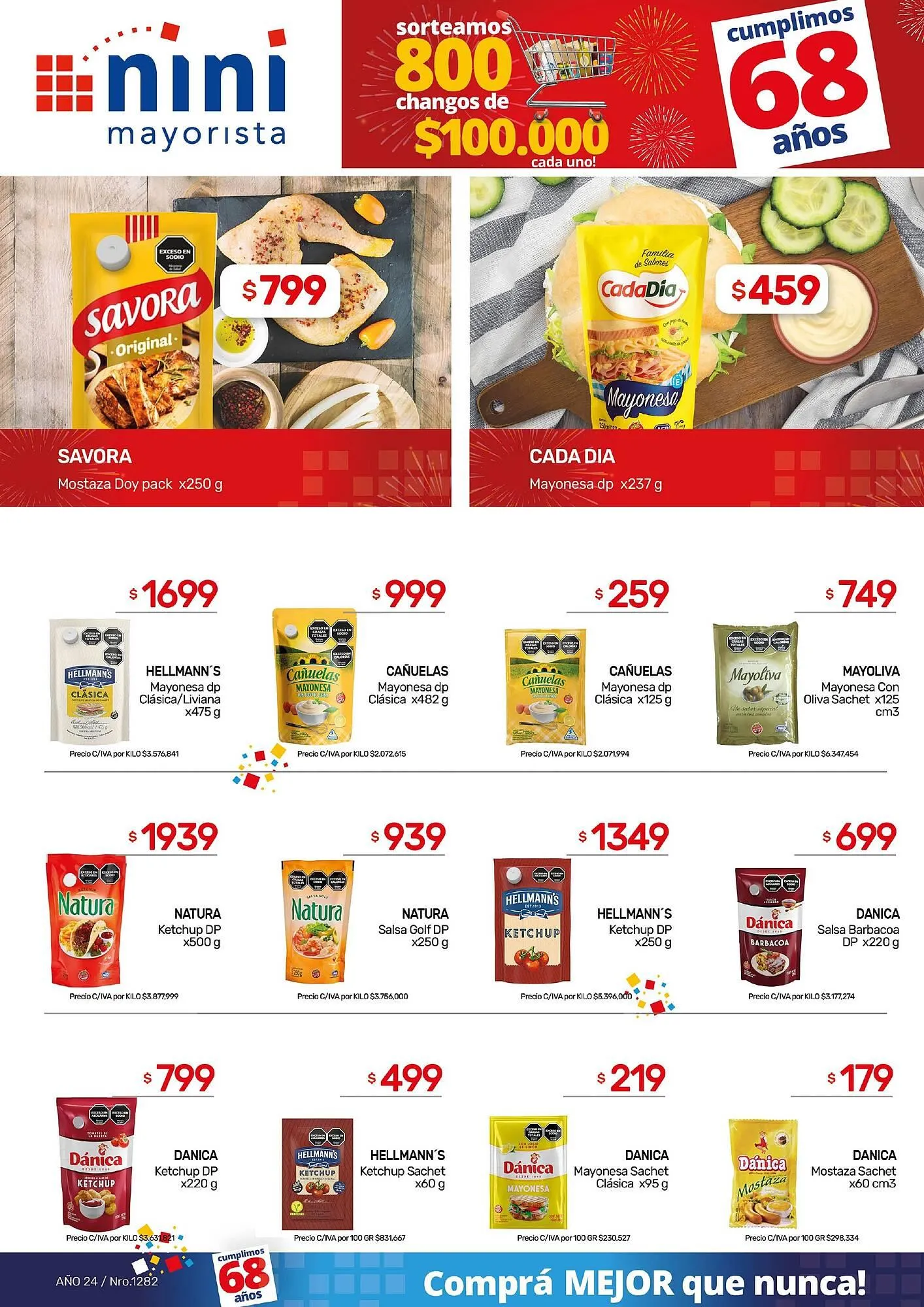 Ofertas de Catálogo Nini Mayorista 18 de noviembre al 24 de noviembre 2024 - Página 18 del catálogo