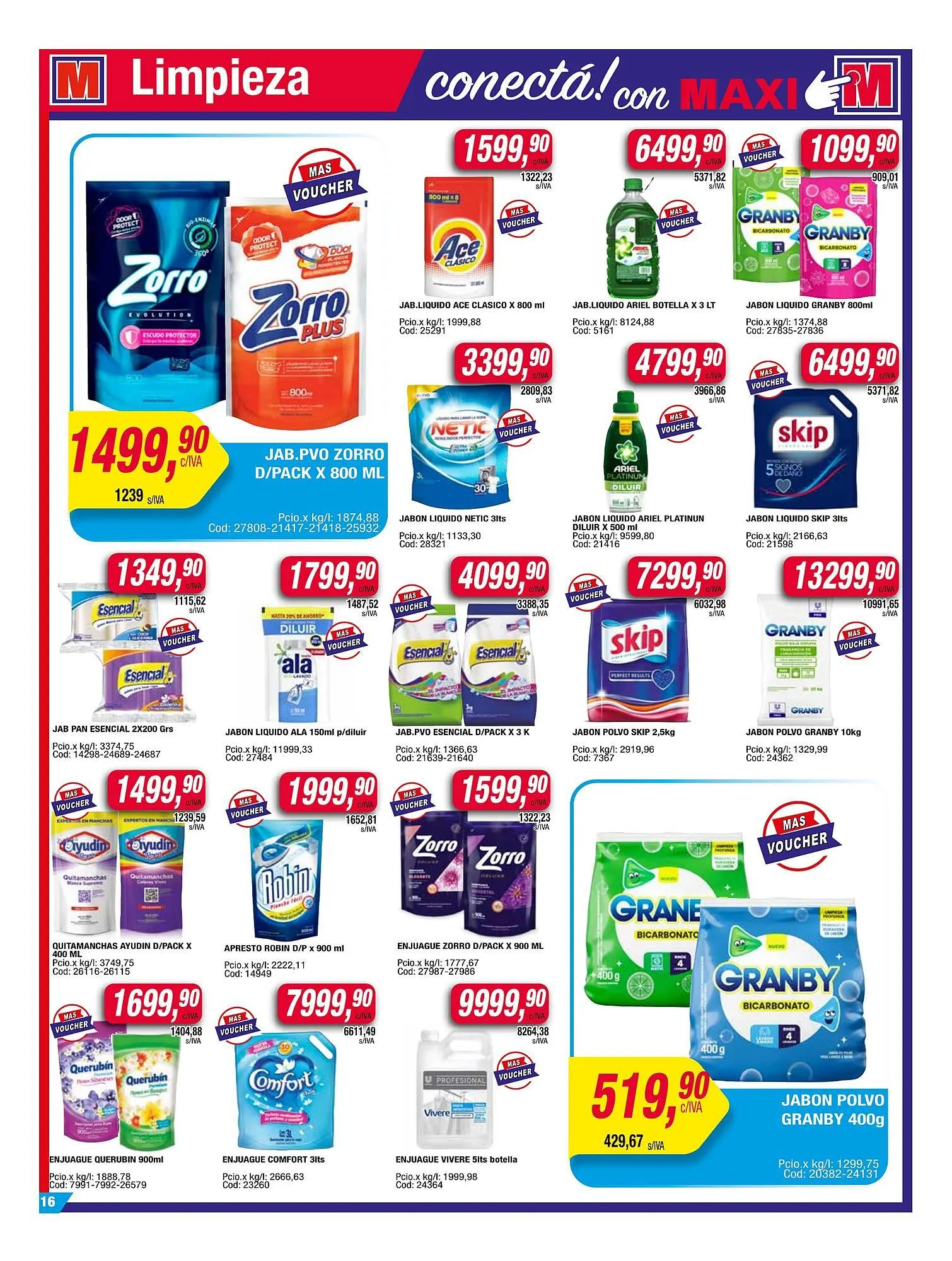 Ofertas de Revista Maxiconsumo 2 de marzo al 16 de marzo 2026 - Página 16 del catálogo