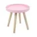 Mesa auxiliar Delicate 30 cm rosa