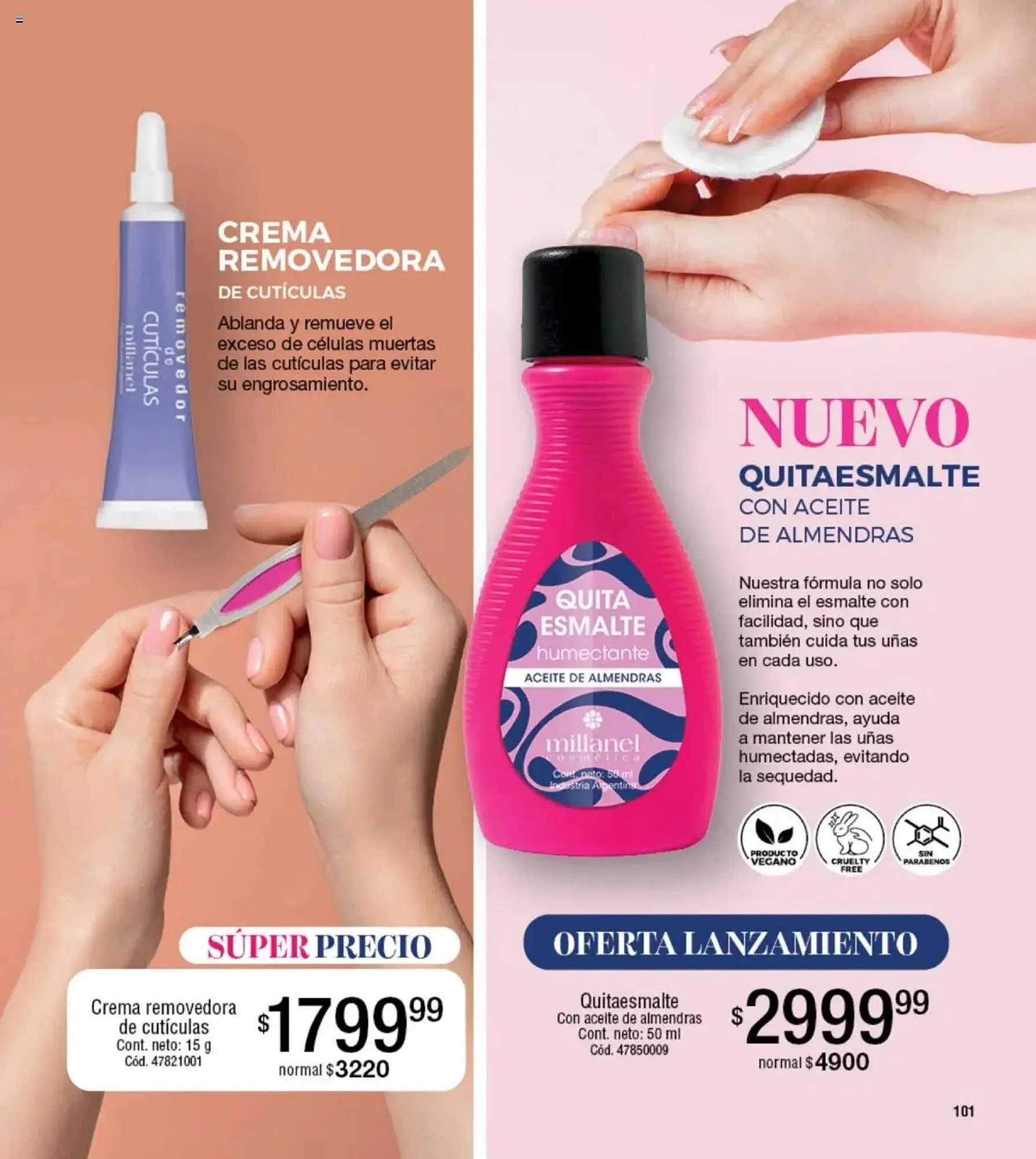 Ofertas de Catálogo Millanel Cosmética 23 de junio al 21 de julio 2025 - Página 101 del catálogo