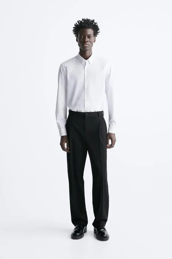 CAMISA ESTAMPADO GEOMÉTRICO