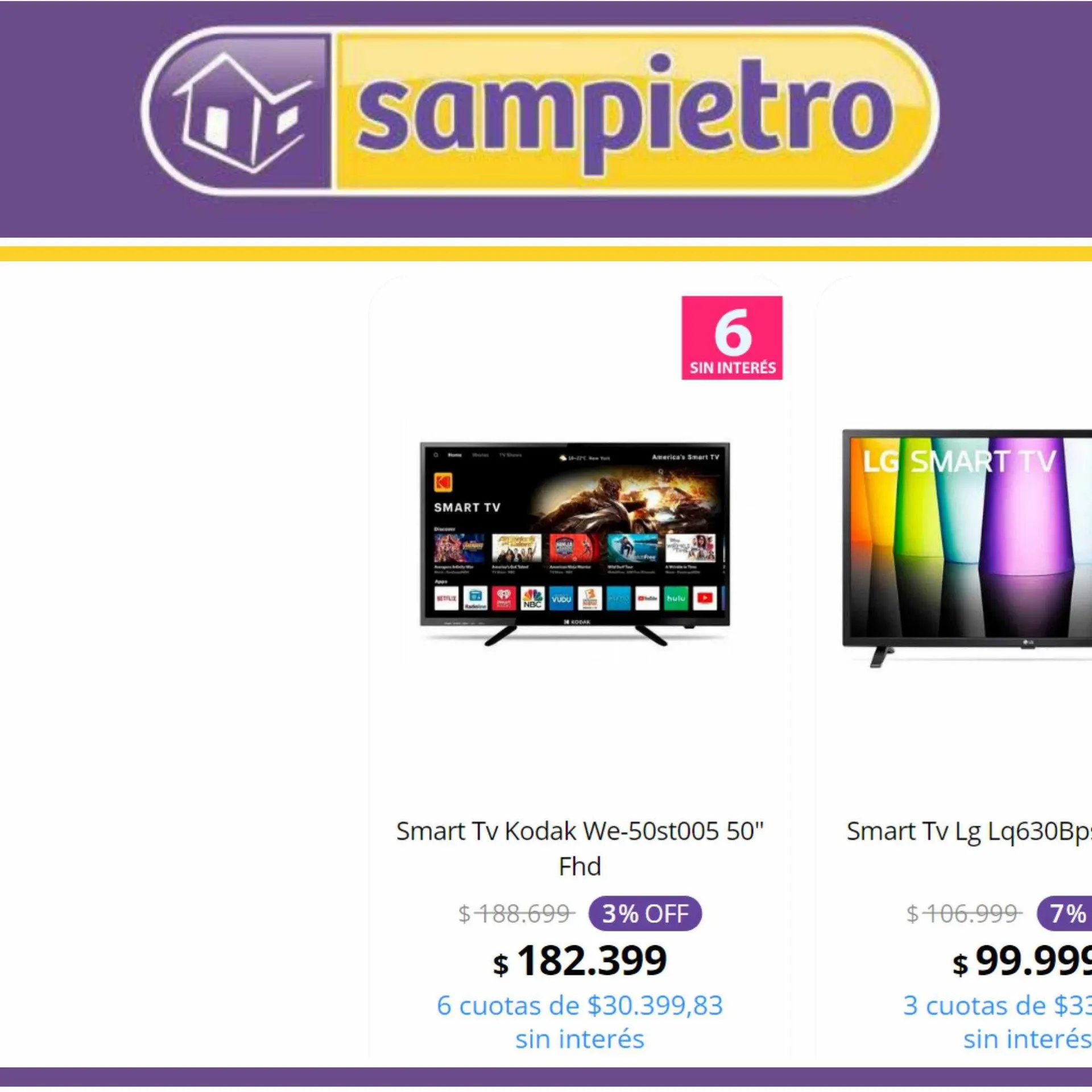 Ofertas de Catálogo Sampietro 1 de agosto al 28 de agosto 2023 - Página 9 del catálogo