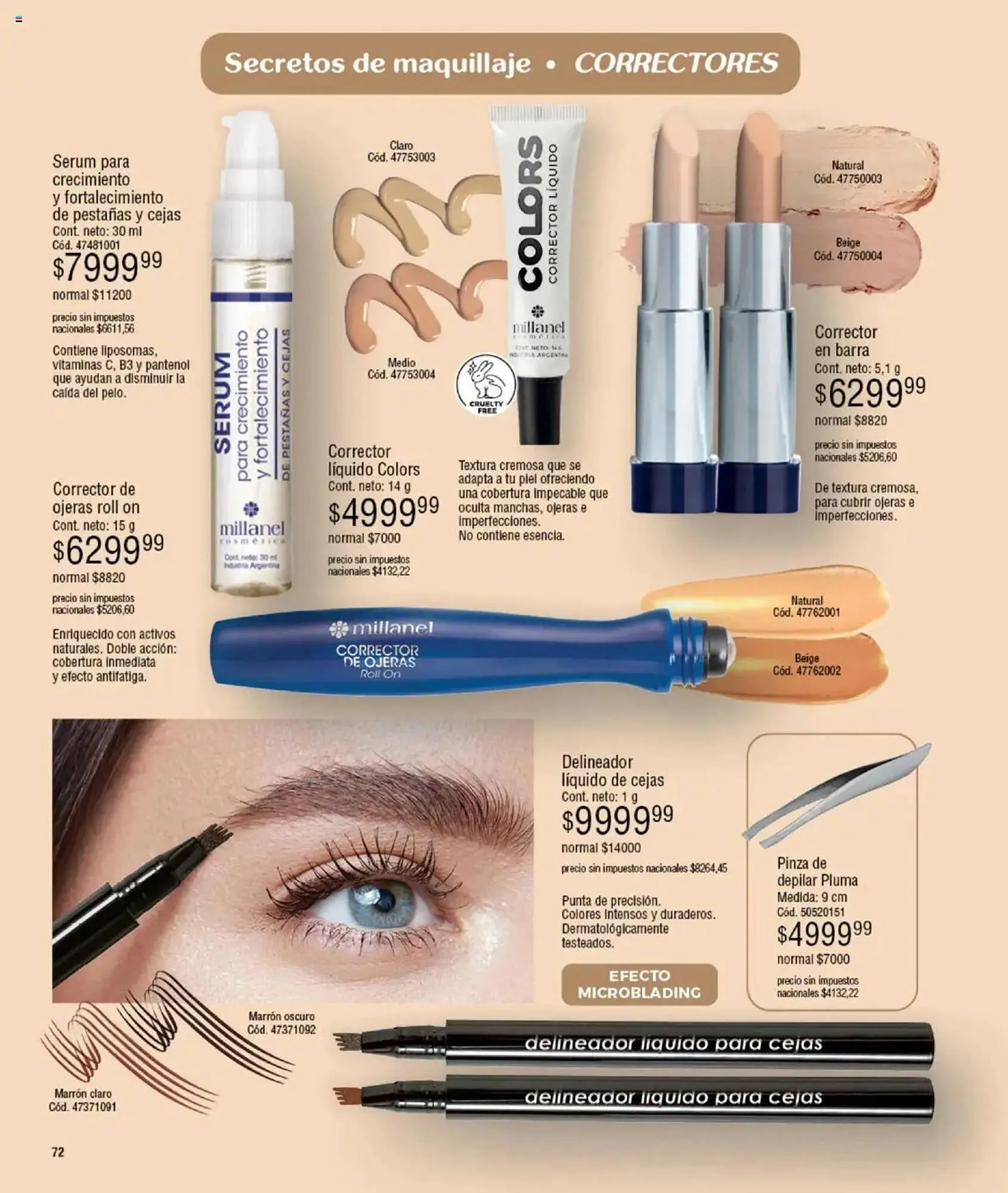 Ofertas de Catálogo Millanel Cosmética 15 de septiembre al 20 de octubre 2025 - Página 72 del catálogo