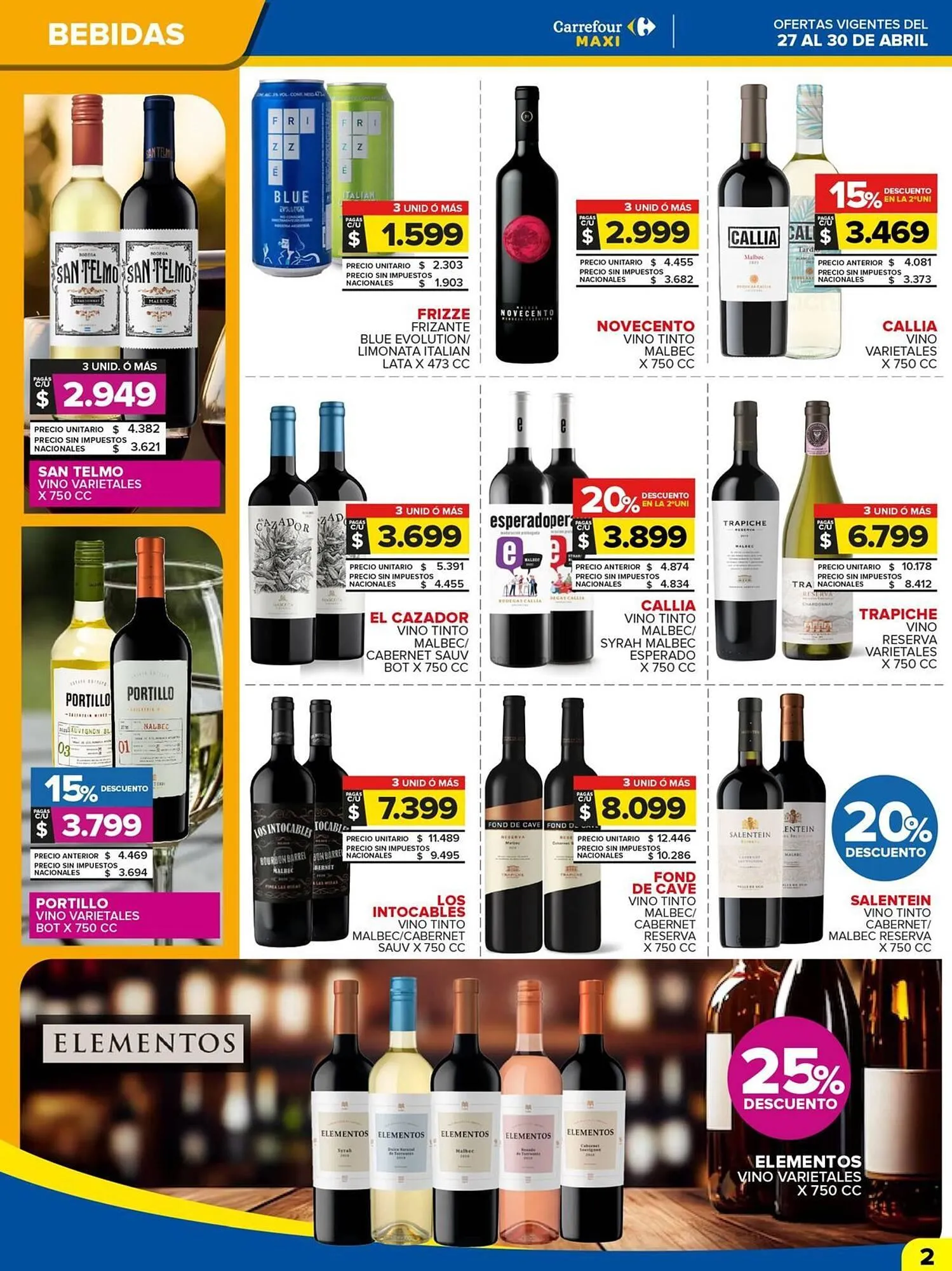 Ofertas de Folleto Carrefour Maxi 27 de abril al 1 de mayo 2026 - Página 4 del catálogo
