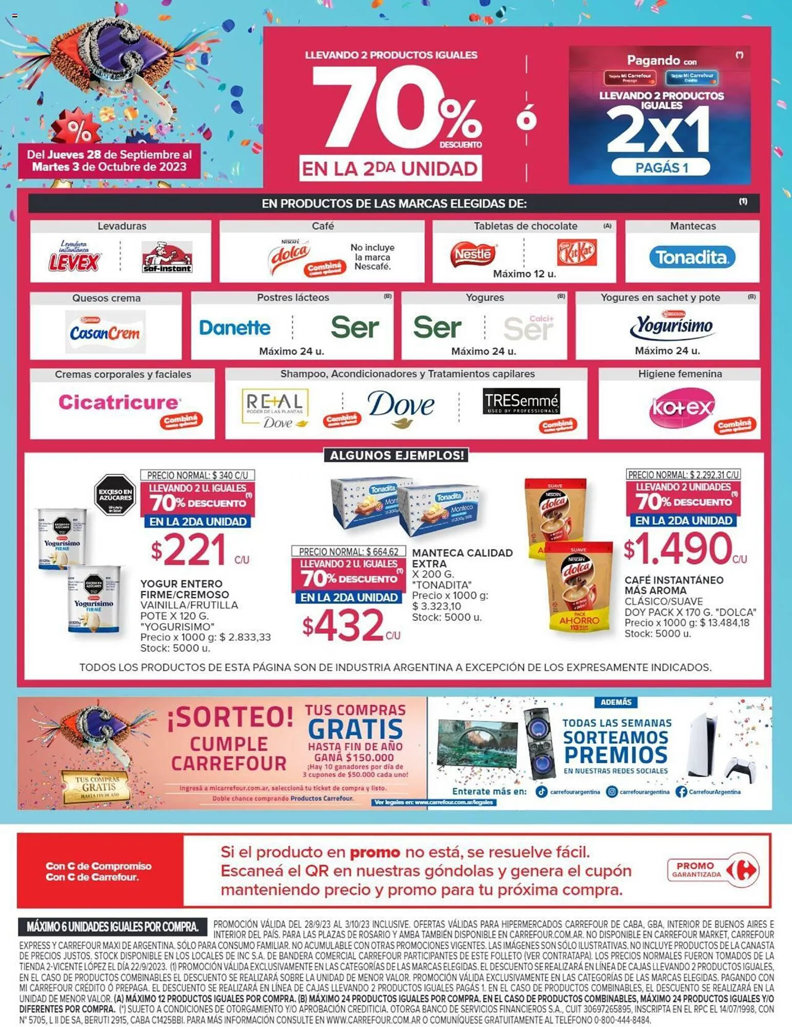 Ofertas de Catálogo Carrefour 28 de septiembre al 3 de octubre 2023 - Página 4 del catálogo