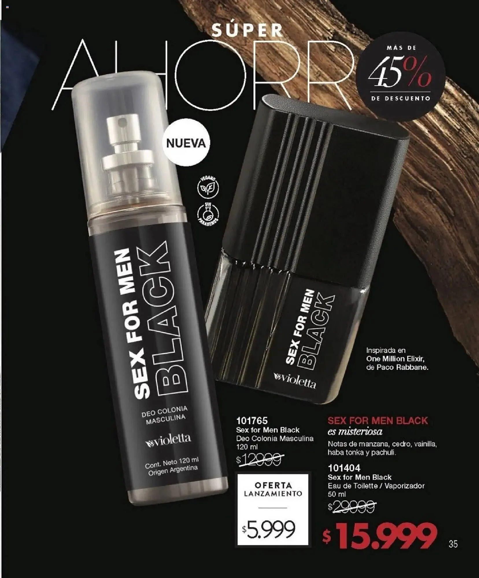 Ofertas de Catálogo Violetta Cosméticos 20 de noviembre al 1 de enero 2026 - Página 35 del catálogo