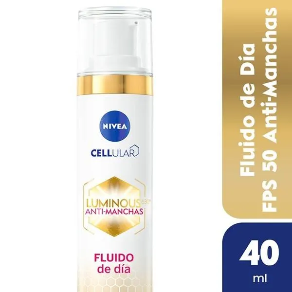 Nivea Crema Antimanchas Día 630 luminous Fps50 Todo Tipo de Piel 40 ml