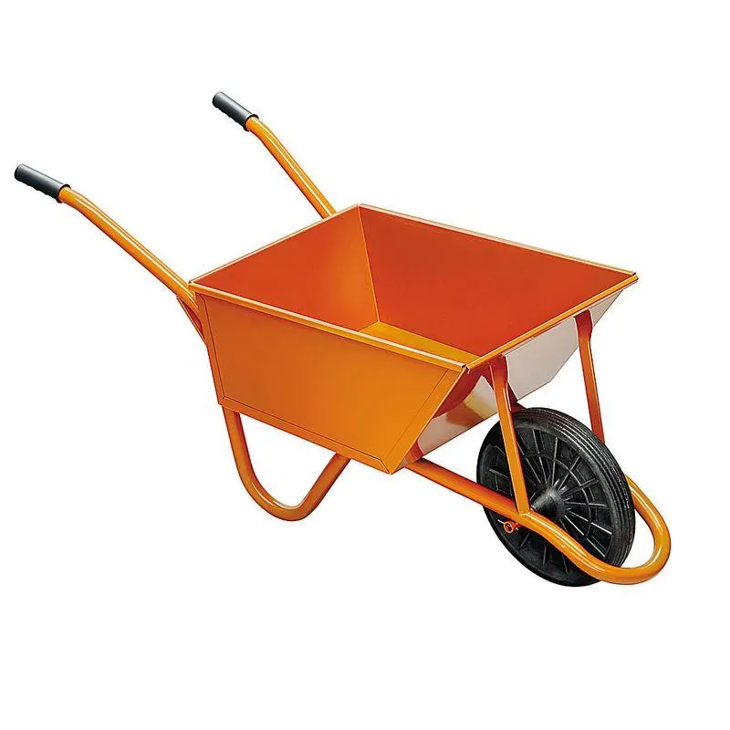 Carretilla Rueda De Goma 75 Lts