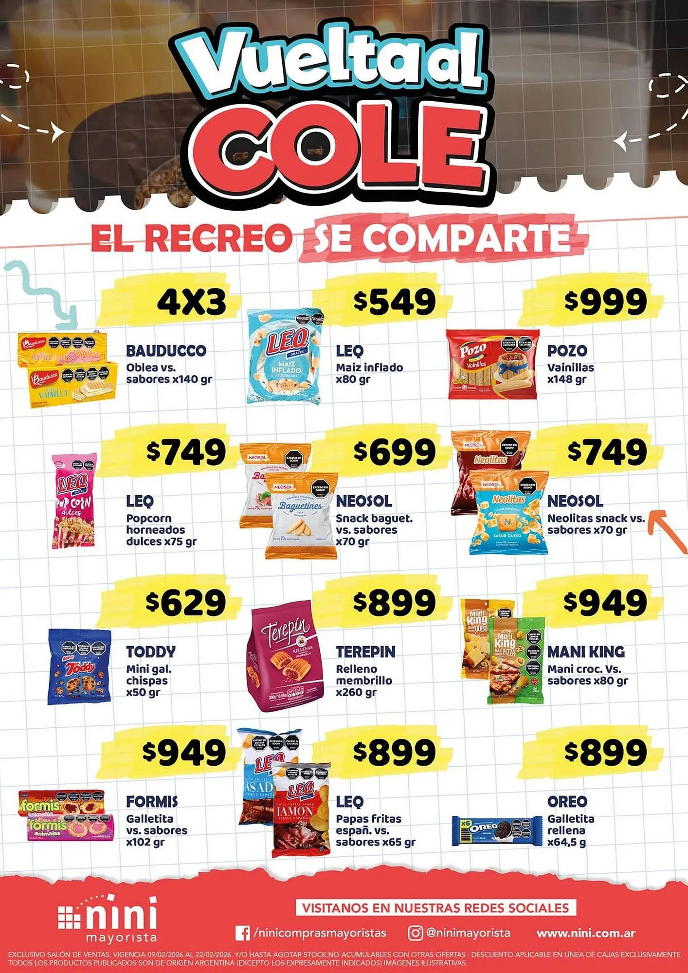 Ofertas de Catálogo Nini Mayorista 18 de febrero al 22 de febrero 2026 - Página 6 del catálogo