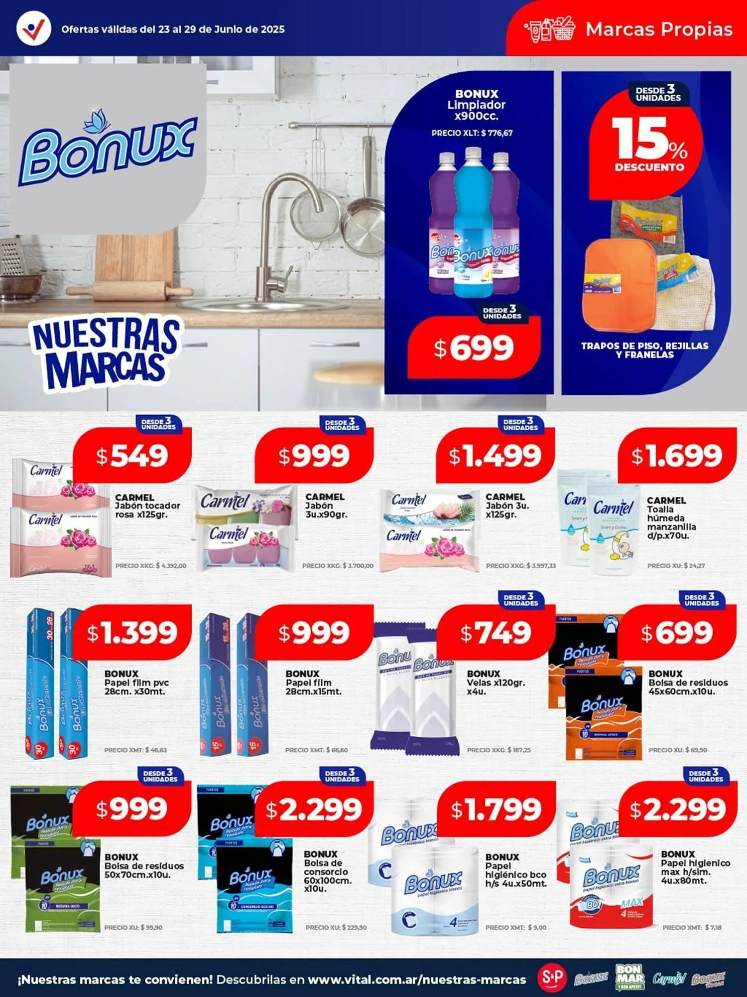 Ofertas de Catálogo Supermayorista Vital 25 de junio al 29 de junio 2026 - Página 6 del catálogo