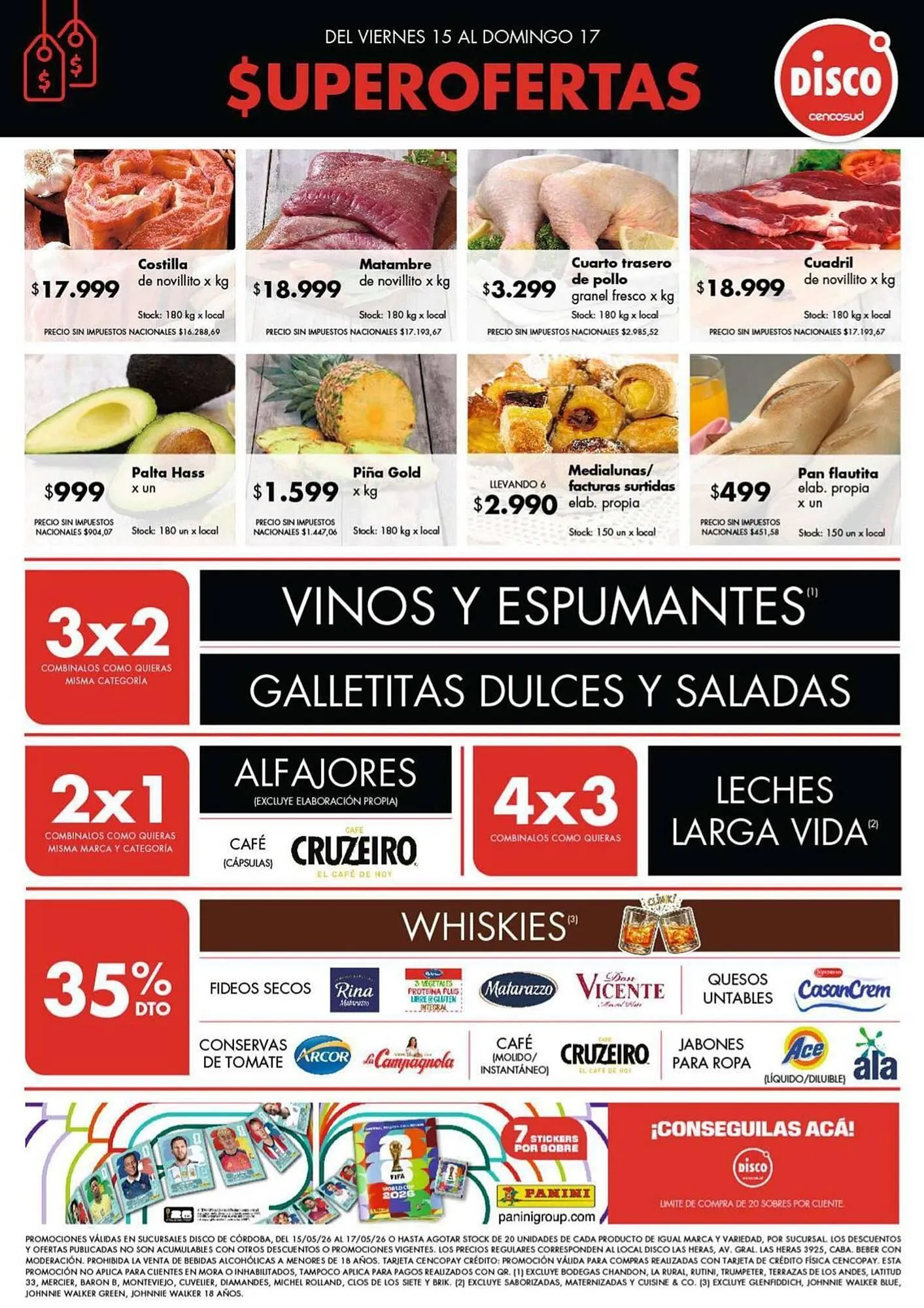 Ofertas de Folleto Disco 15 de mayo al 17 de mayo 2026 - Página 1 del catálogo