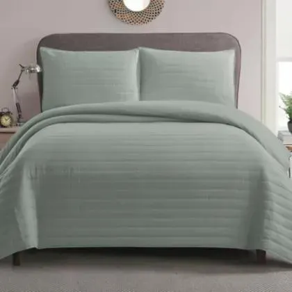 Cubrecama Luxor King 290 x 250 cm verde