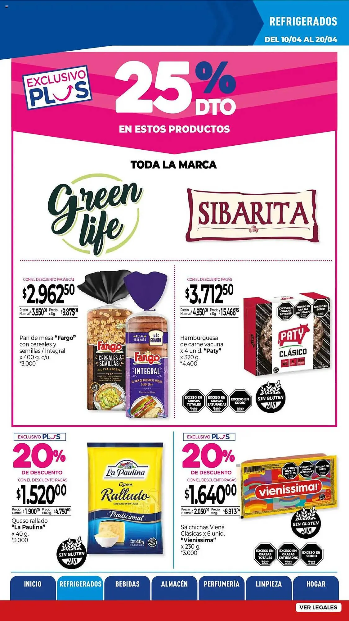 Ofertas de Catálogo La Anonima 10 de abril al 20 de abril 2025 - Página 6 del catálogo