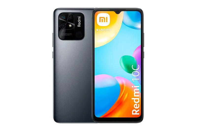 Celular Xiaomi Redmi 10C 128GB 50MP Graphite Gris