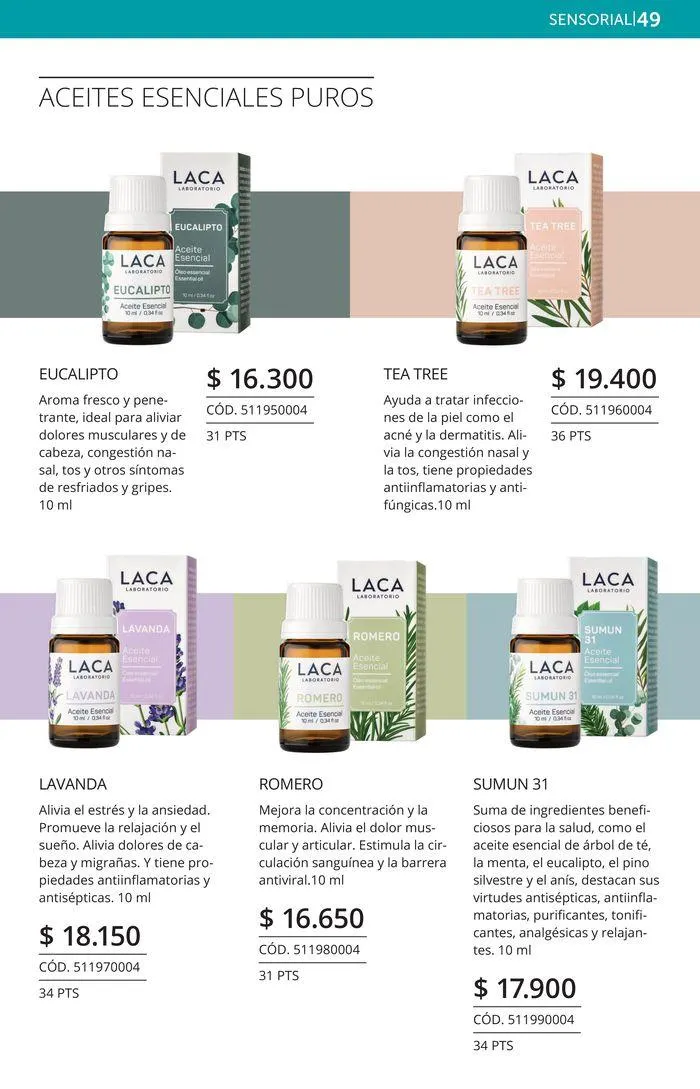 Ofertas de Catálogo de Laboratorio Laca 23 de septiembre al 31 de octubre 2024 - Página 49 del catálogo