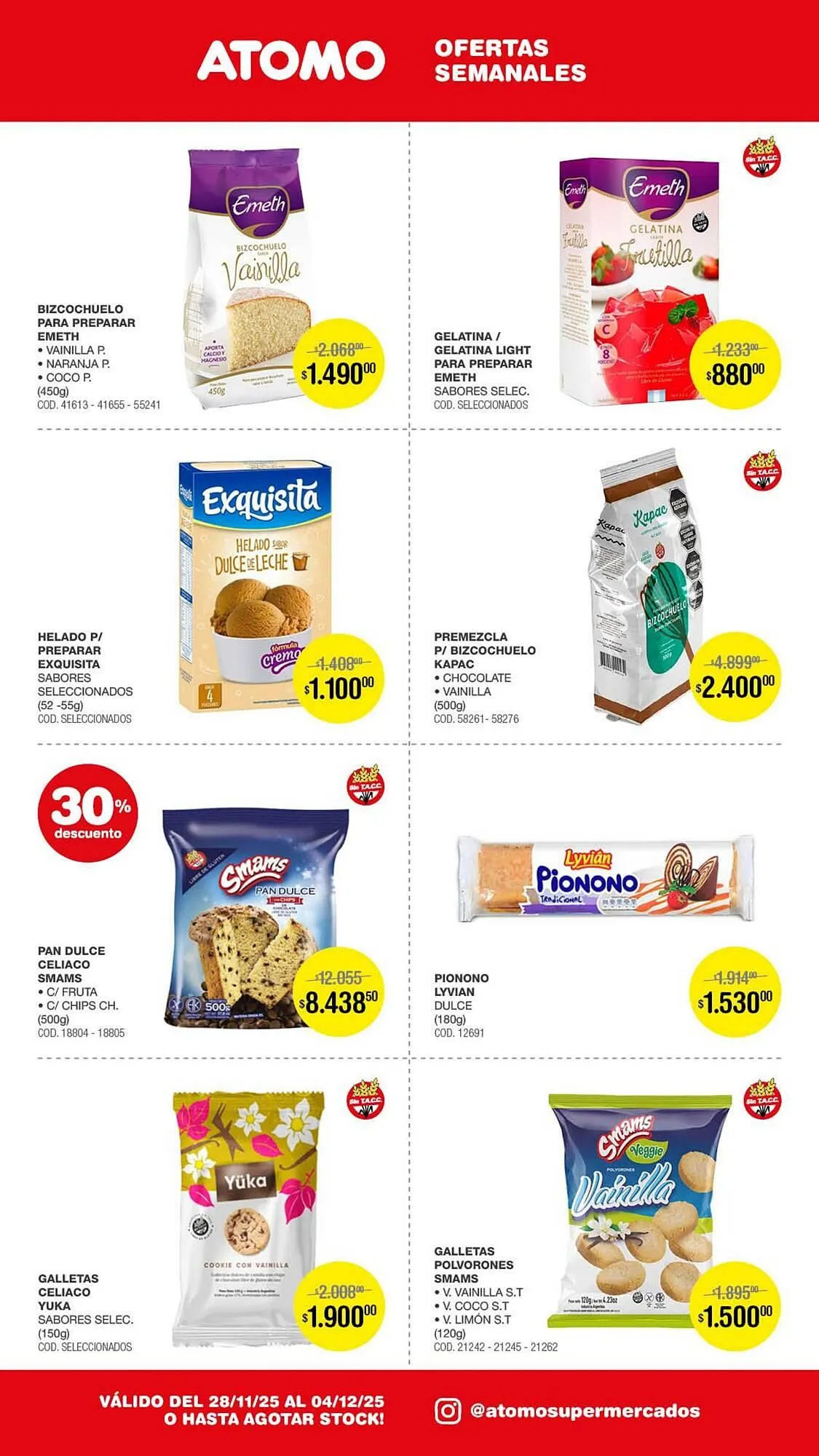 Ofertas de Catálogo Atomo Conviene 28 de noviembre al 4 de diciembre 2025 - Página 3 del catálogo