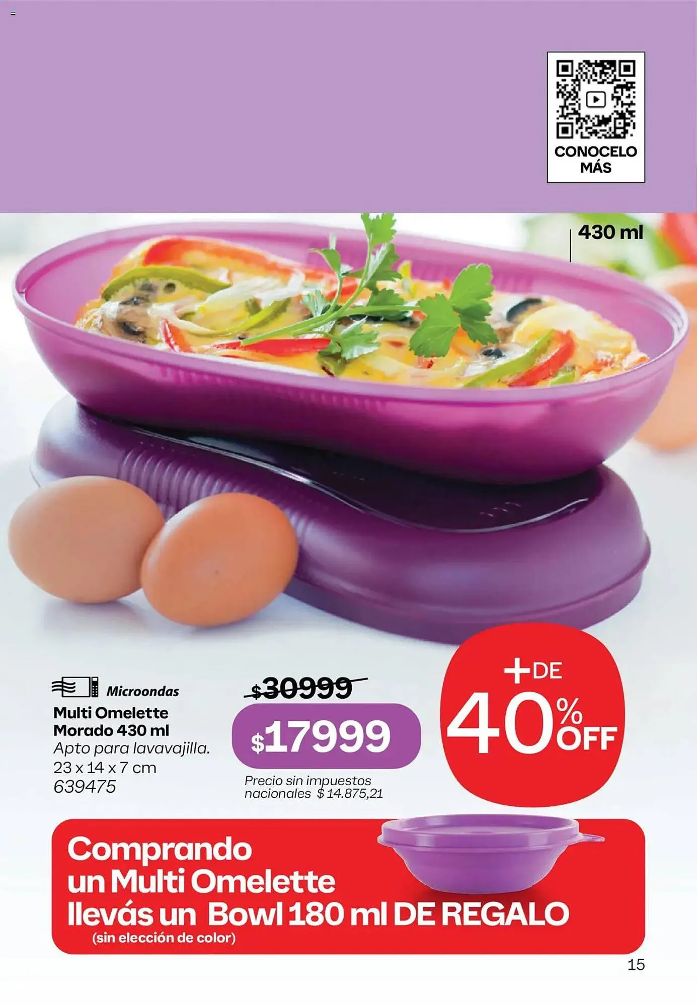 Ofertas de Catálogo Tupperware 23 de julio al 6 de agosto 2025 - Página 16 del catálogo