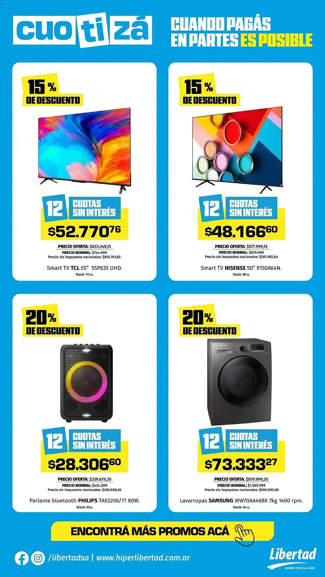 Ofertas de catálogo Hipermercado Libertad 1 de septiembre al 8 de septiembre 2025 - Página 3 del catálogo