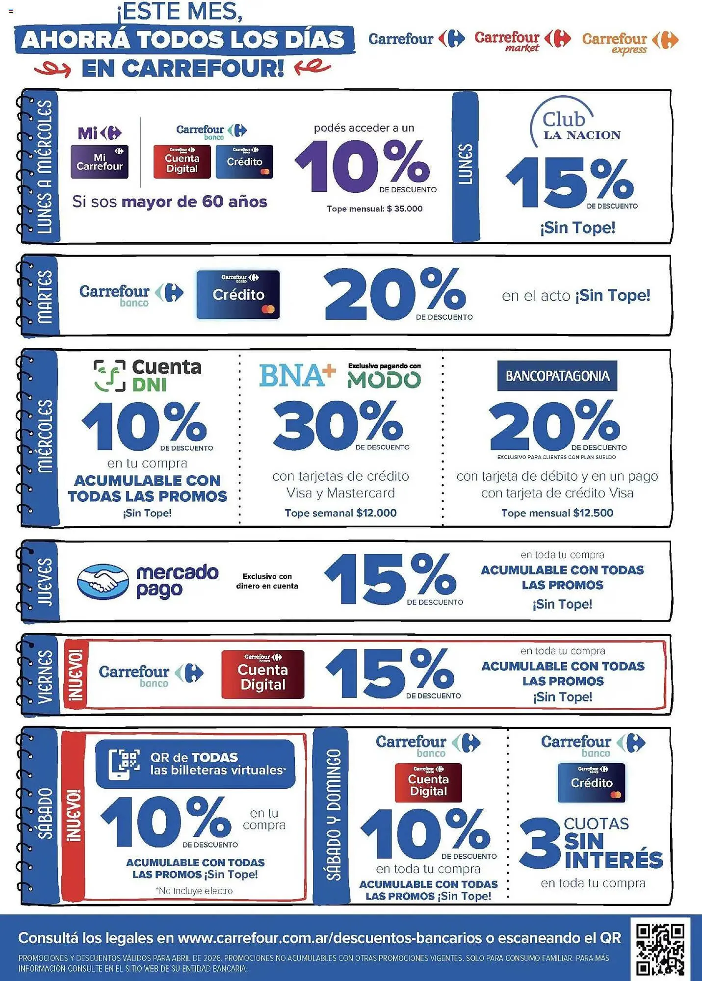 Ofertas de Catálogo Carrefour 15 de abril al 20 de abril 2026 - Página 40 del catálogo
