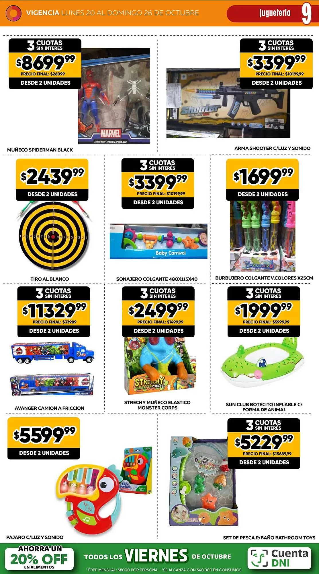 Ofertas de Catálogo Maxi Ofertas 20 de octubre al 26 de octubre 2025 - Página 9 del catálogo